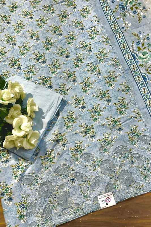 RAYON COTTON EMBROIDERED PERFECTION | 9985