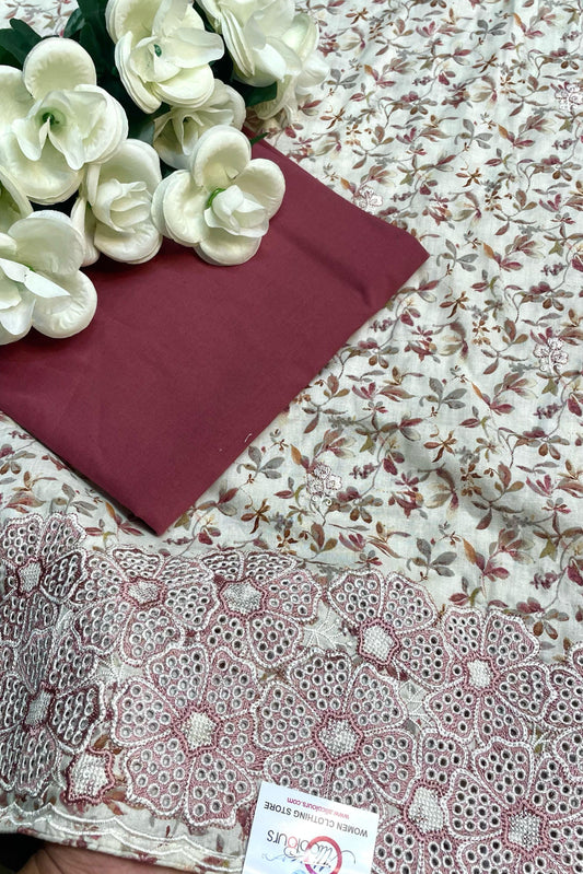 PURE COTTON EMBROIDERED COLLECTION