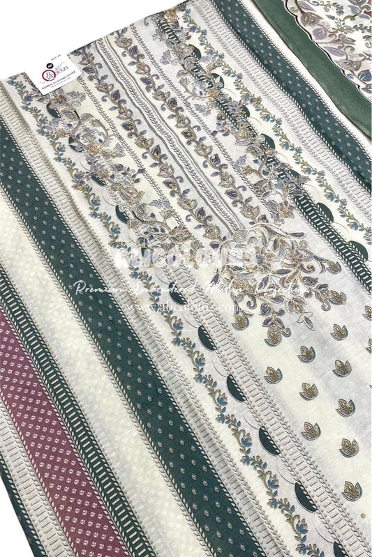 PREMIUM MUSLIN THREAD EMBROIDERED PERFECTION | 0987