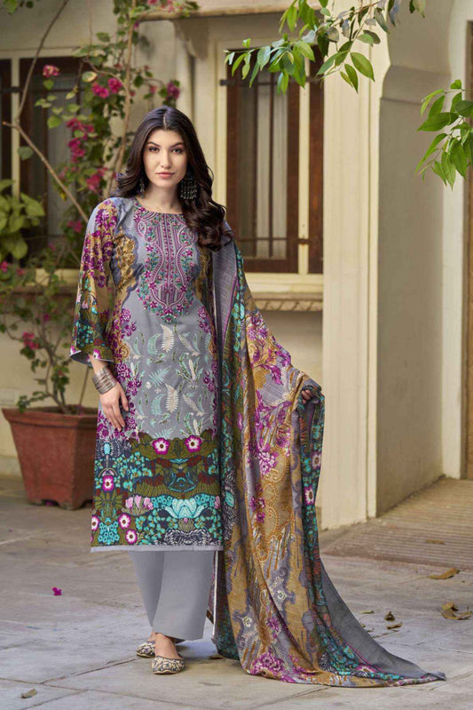 VISCOSE RAYON EMBROIDERED COLLECTION | 5004