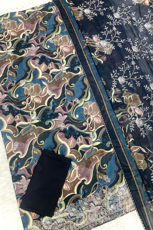 CAMBRIC LAWN CUTWORK EMBROIDERED PERFECTION | 0075