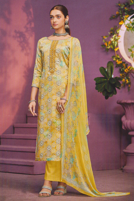 PREMIUM JAAM COTTON EMBROIDERED COLLECTION | 27007