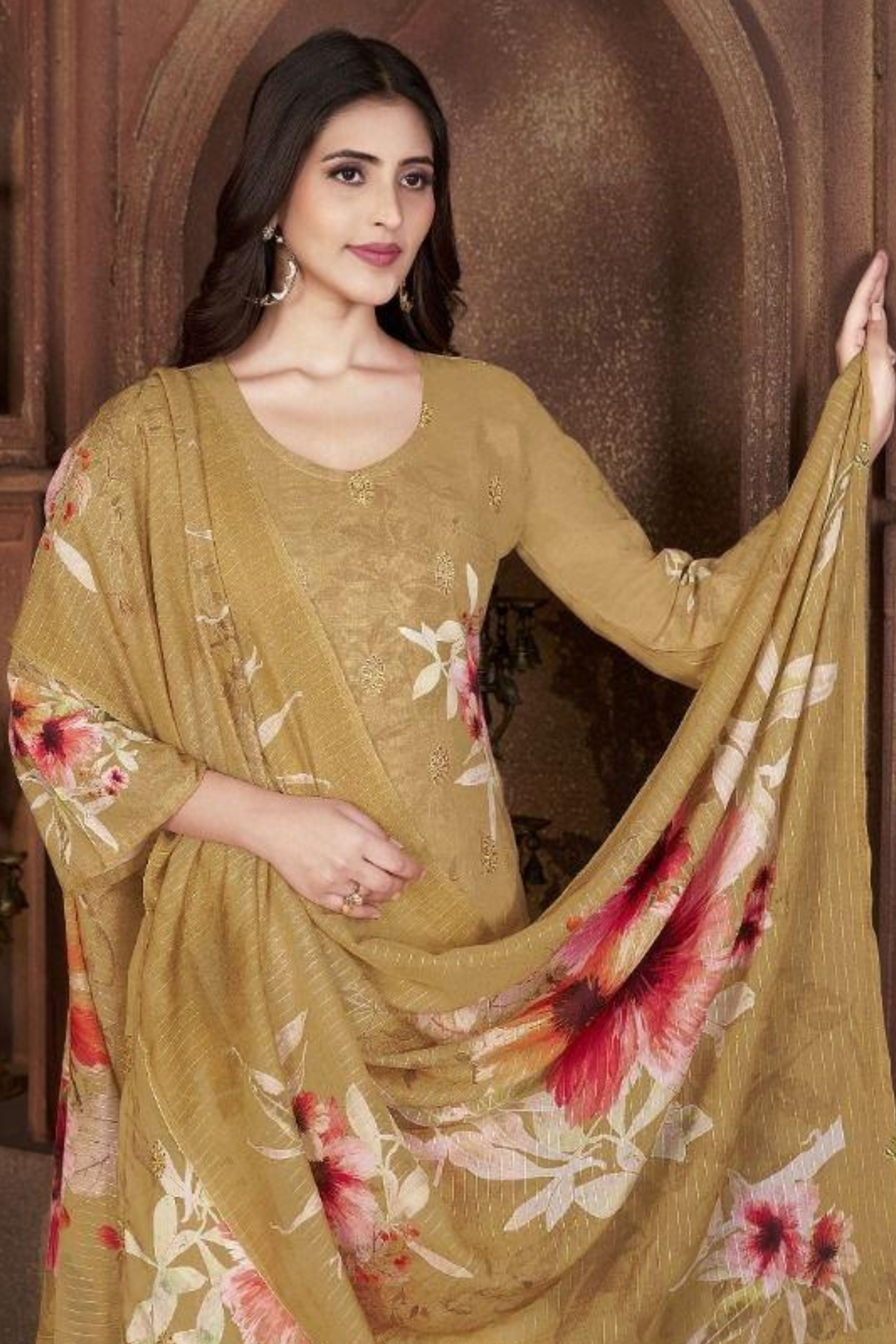 COTTON EMBROIDERED COLLECTION | 73280-C