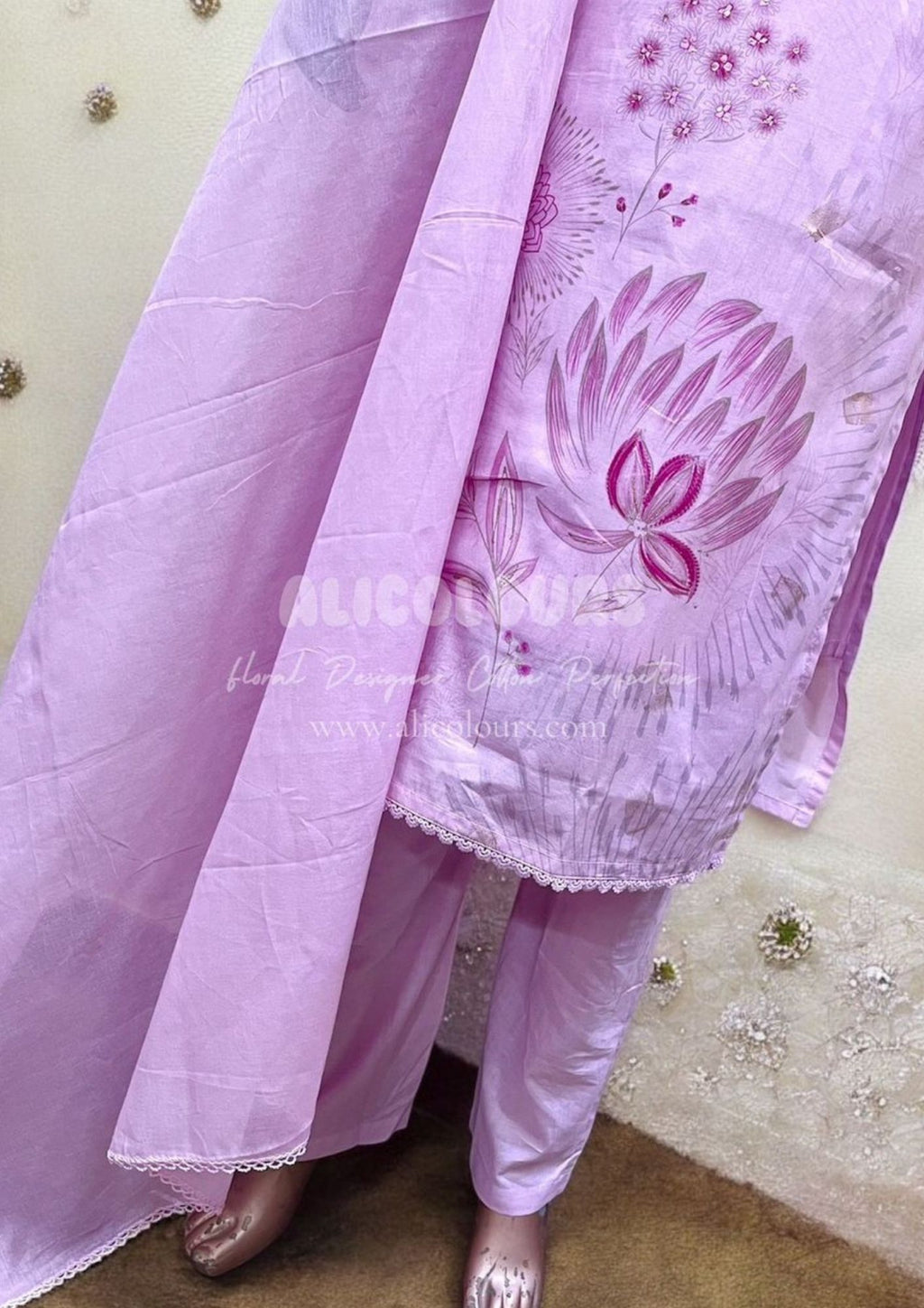 FLORAL COTTON STITCHED COLLECTION | 923