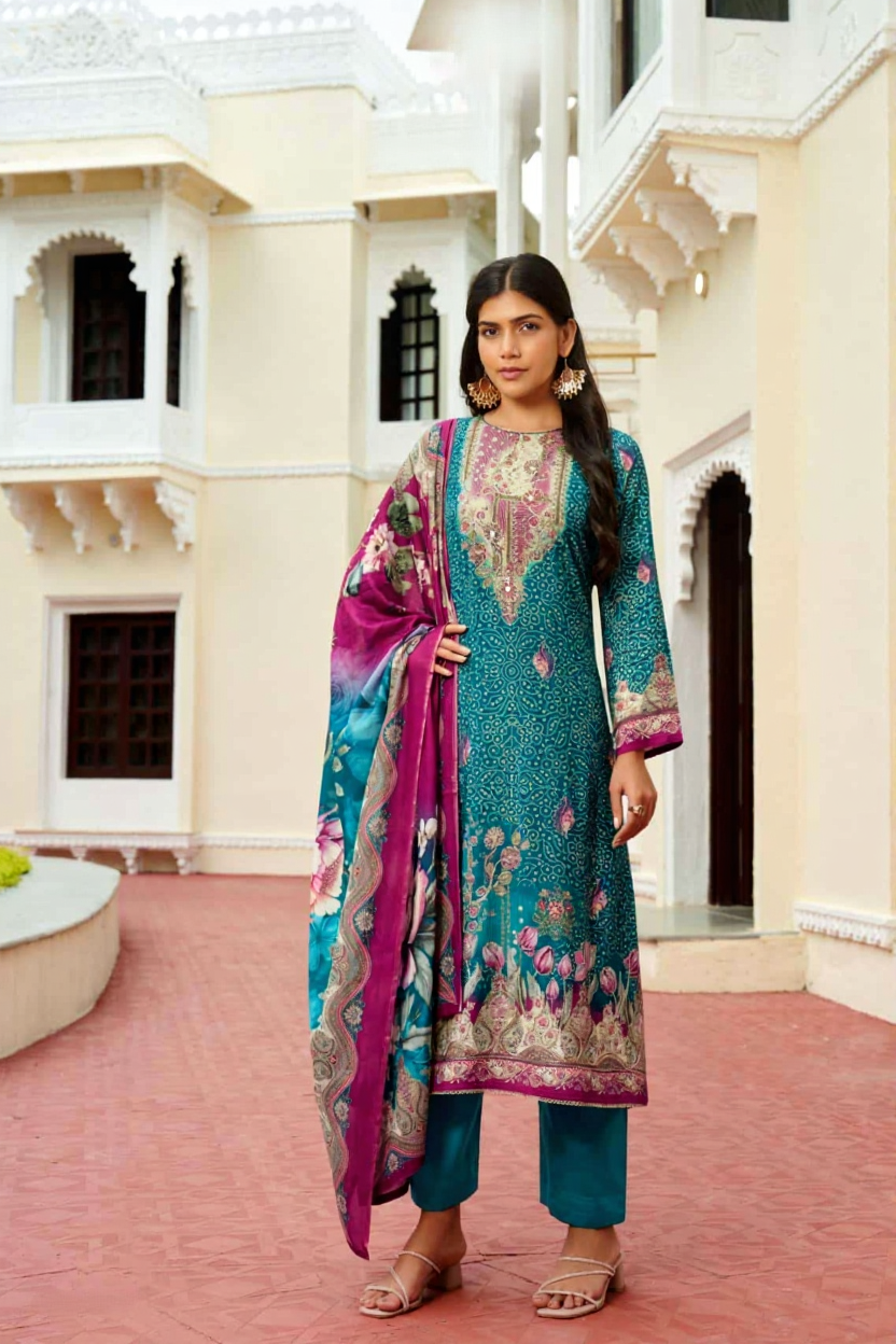 Graceful Muslin Artistry Set