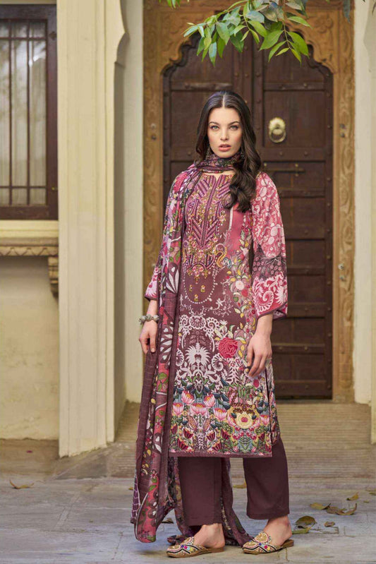 VISCOSE RAYON EMBROIDERED COLLECTION | 5006
