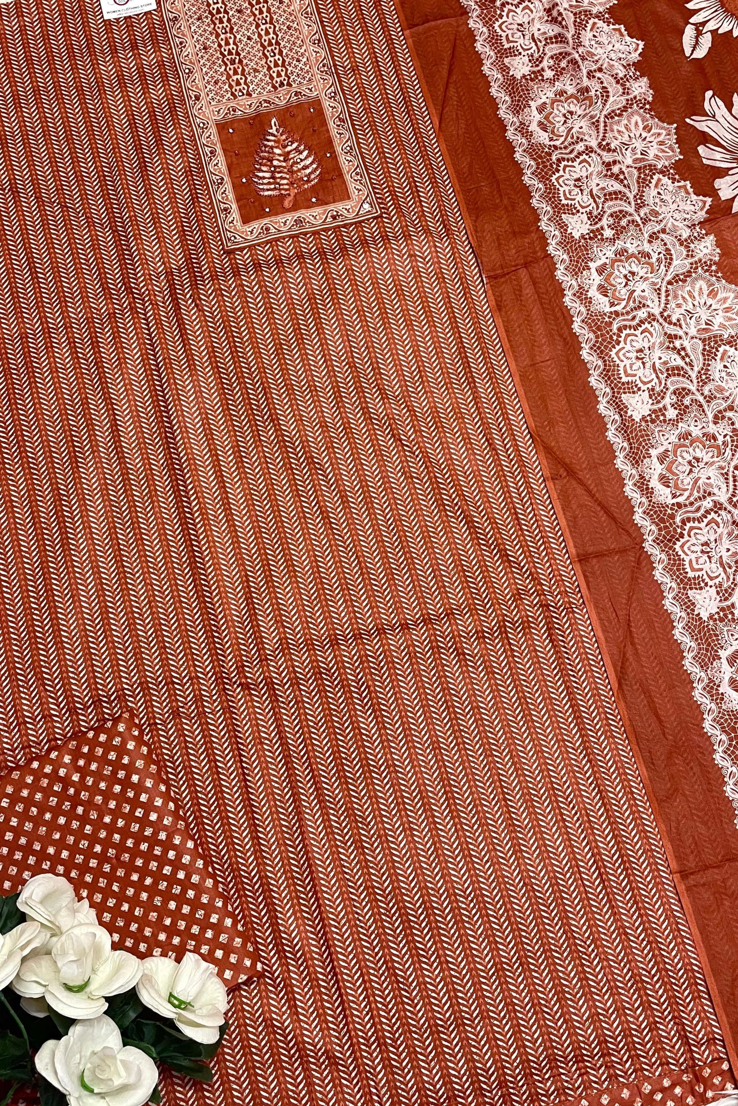 PURE COTTON EMBROIDERED COLLECTION | B-004