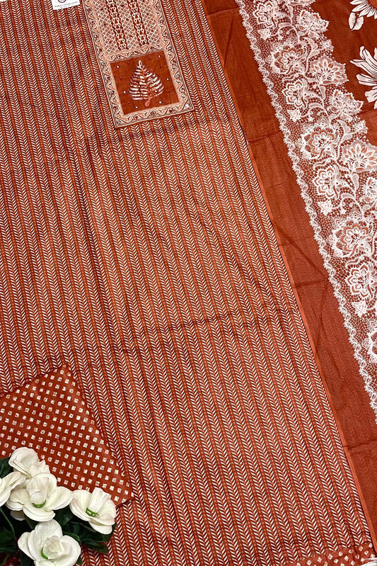 PURE COTTON EMBROIDERED COLLECTION | B-004