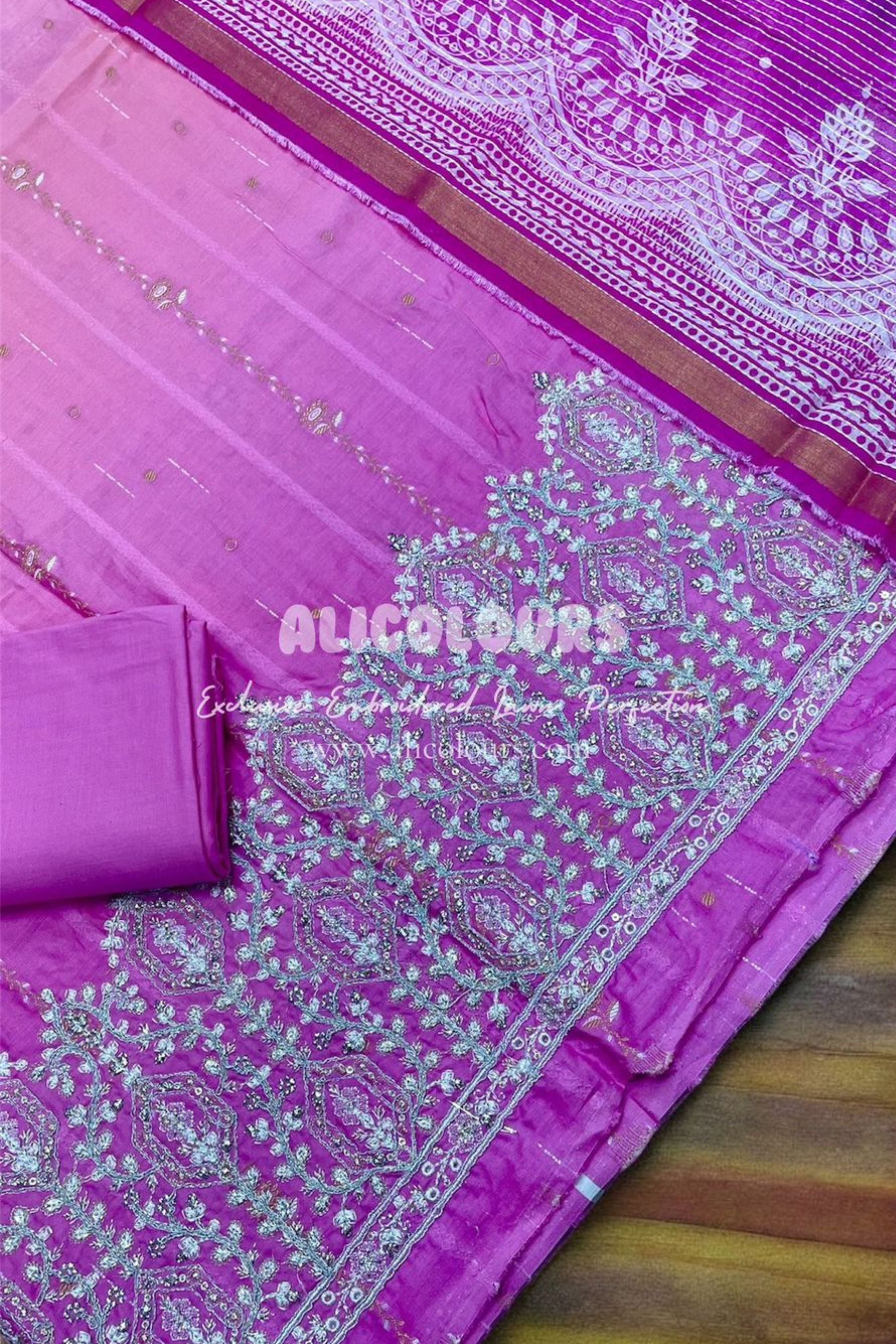 EXCLUSIVE EMBROIDERED LUXURIOUS SOFT LAWN PERFECTION | B-1100