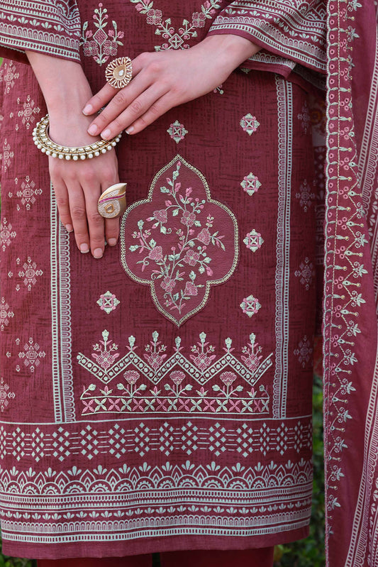 HEAVY EMBROIDERED COTTON PERFECTION | 834-004