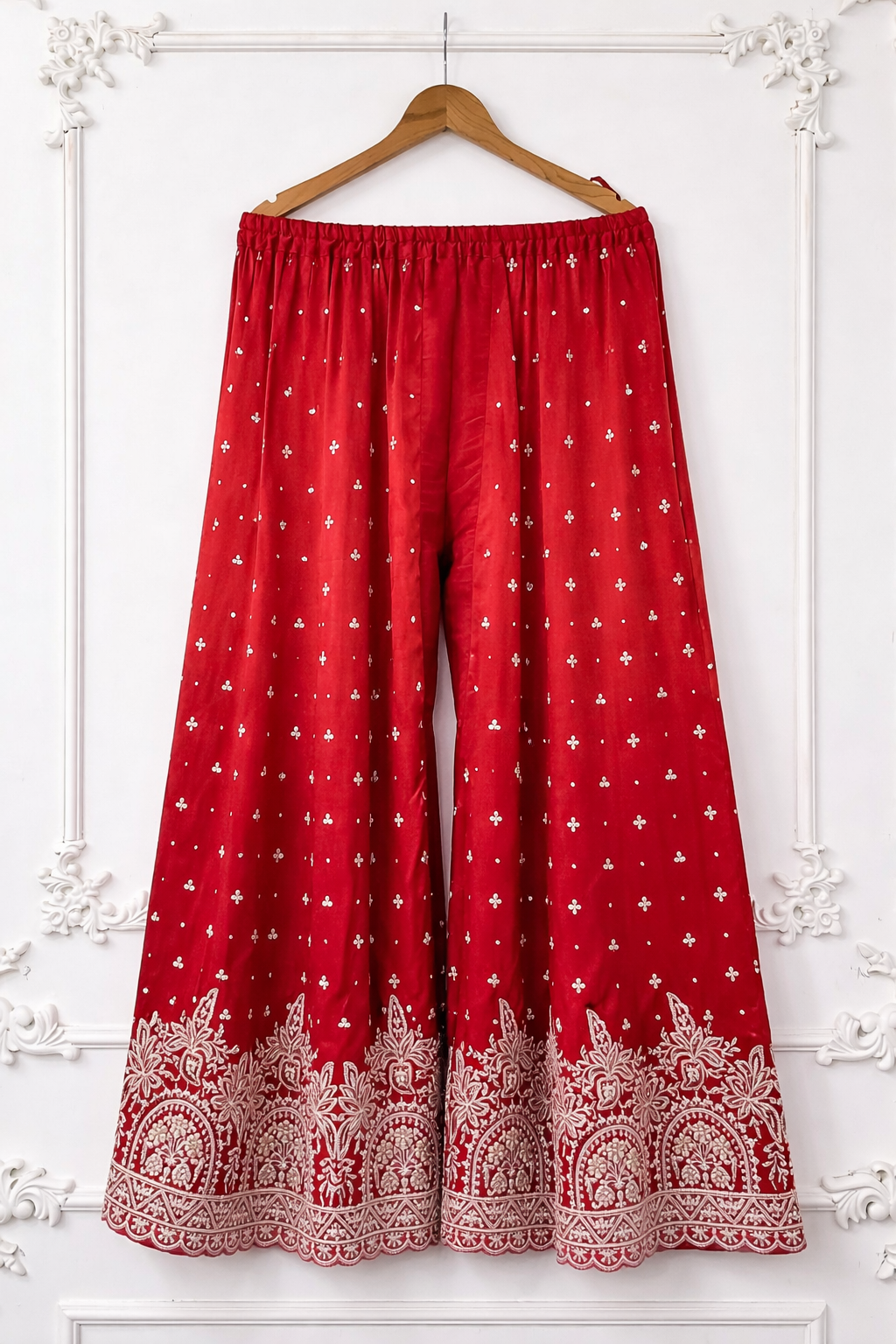Zarqa Red Festive Collection | 3001