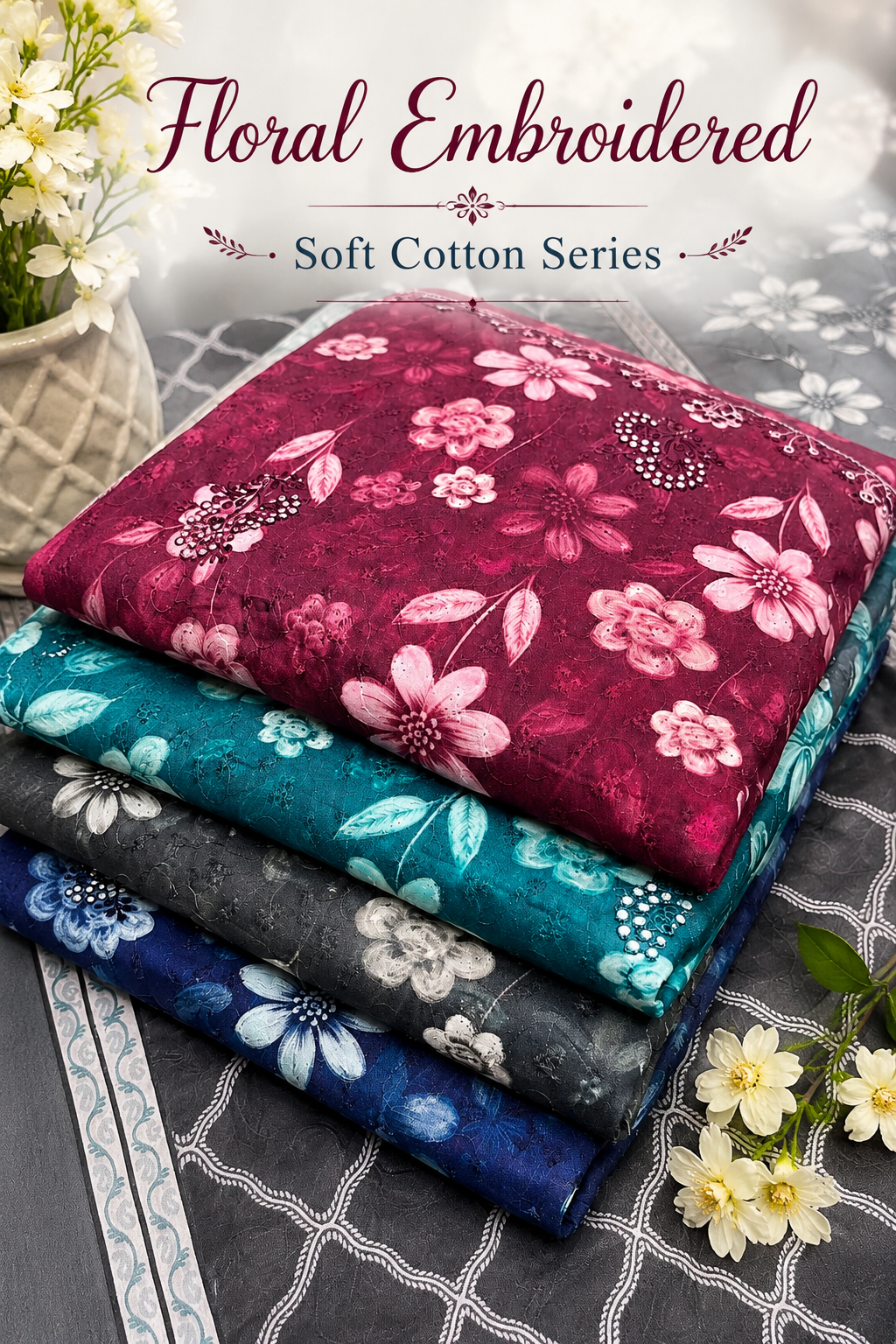 Embroidery Premium Soft Cotton Series | 2011-2014