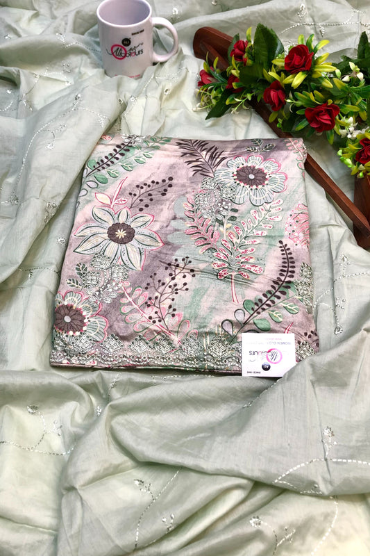 Petals and Pastels printed Unstitched Collection