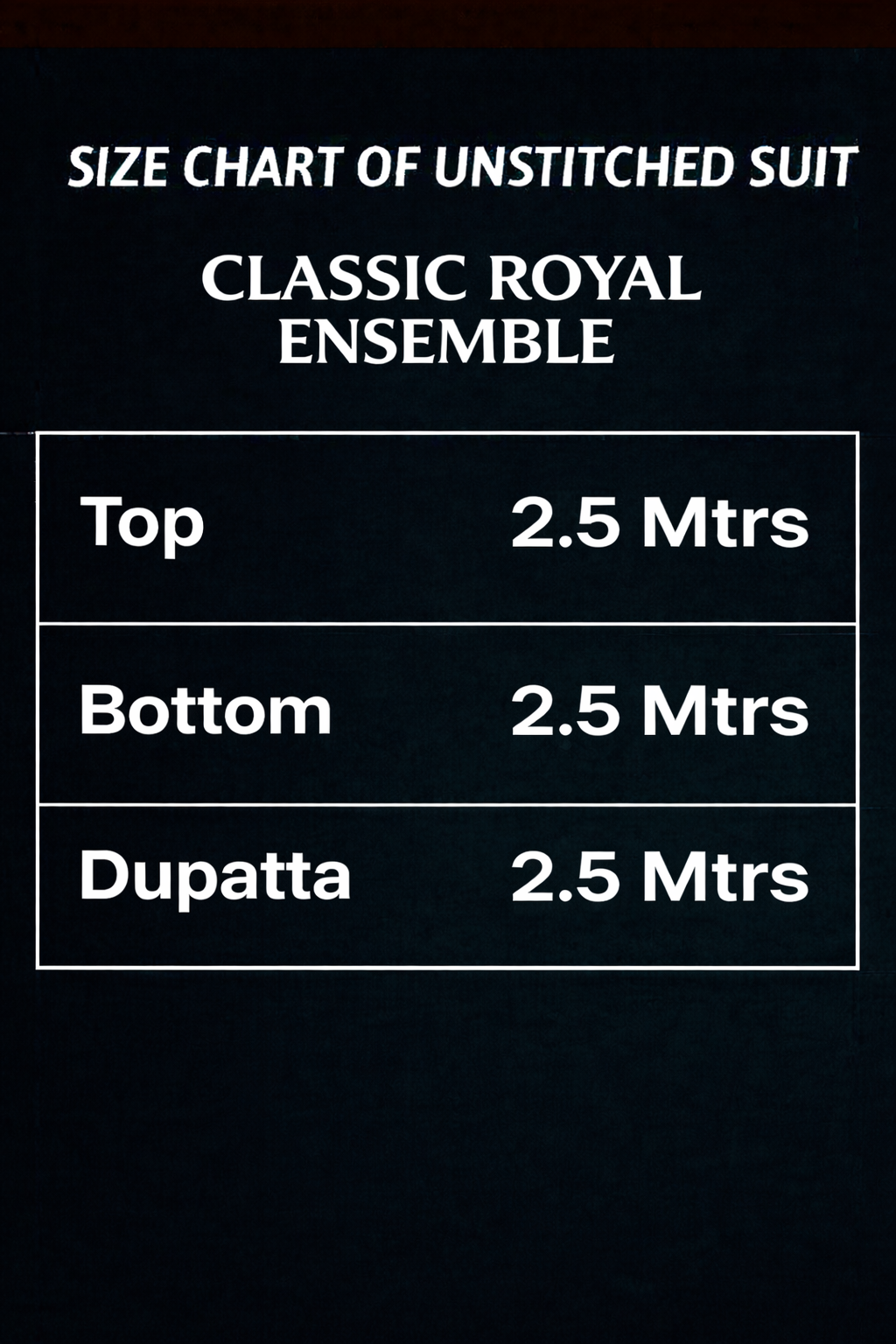 Classic Royal Ensemble
