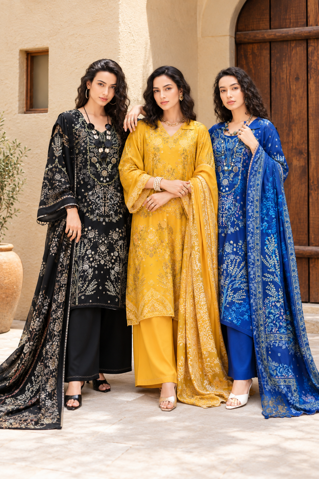 Nazaara – Premium Muslin Edit | 3401-3405
