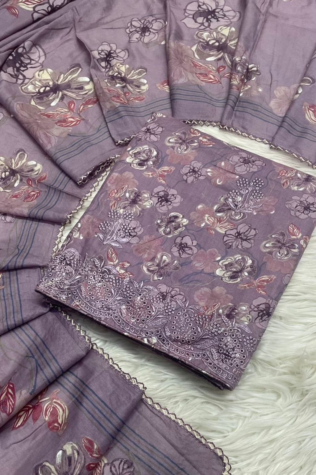 EXCLUSIVE EMBROIDERED LUXURIOUS SOFT COTTON PERFECTION