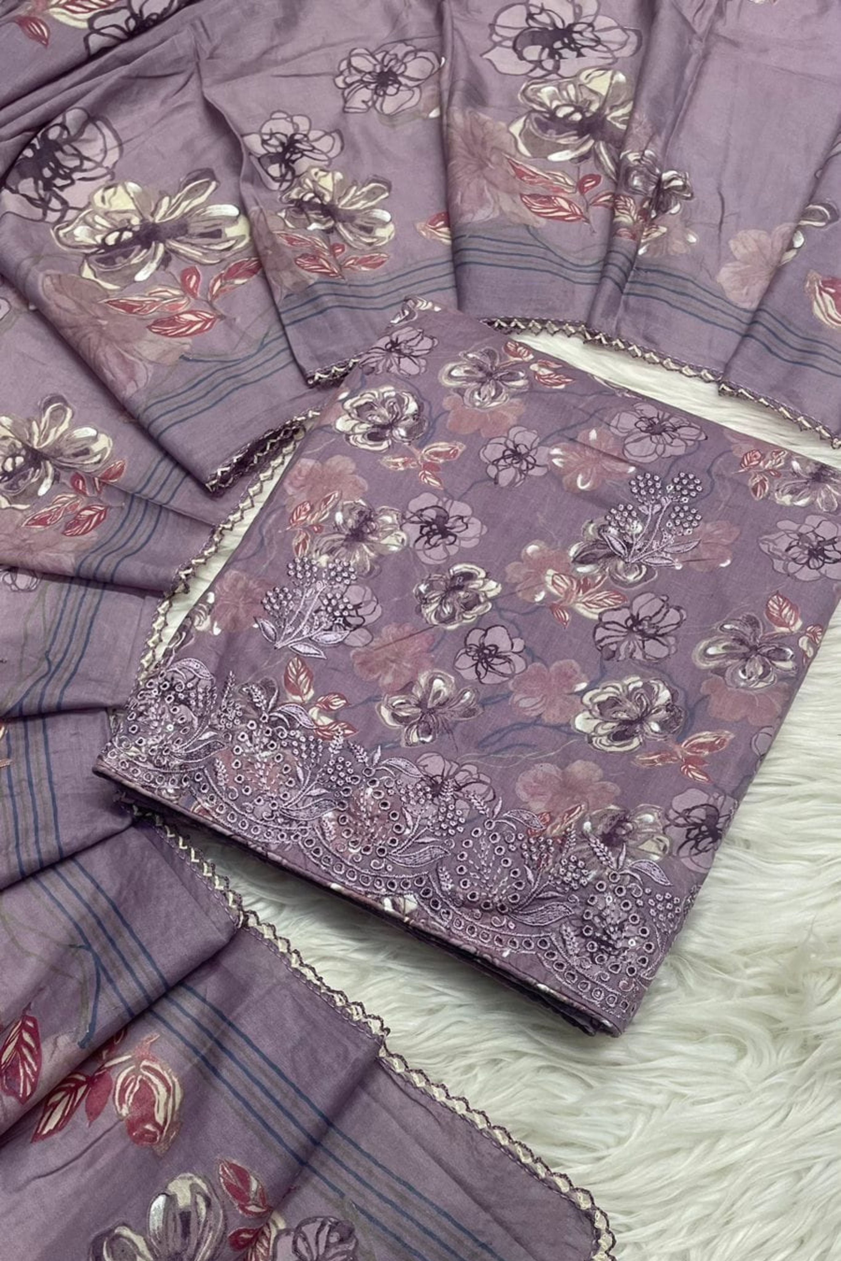 EXCLUSIVE EMBROIDERED LUXURIOUS SOFT COTTON PERFECTION