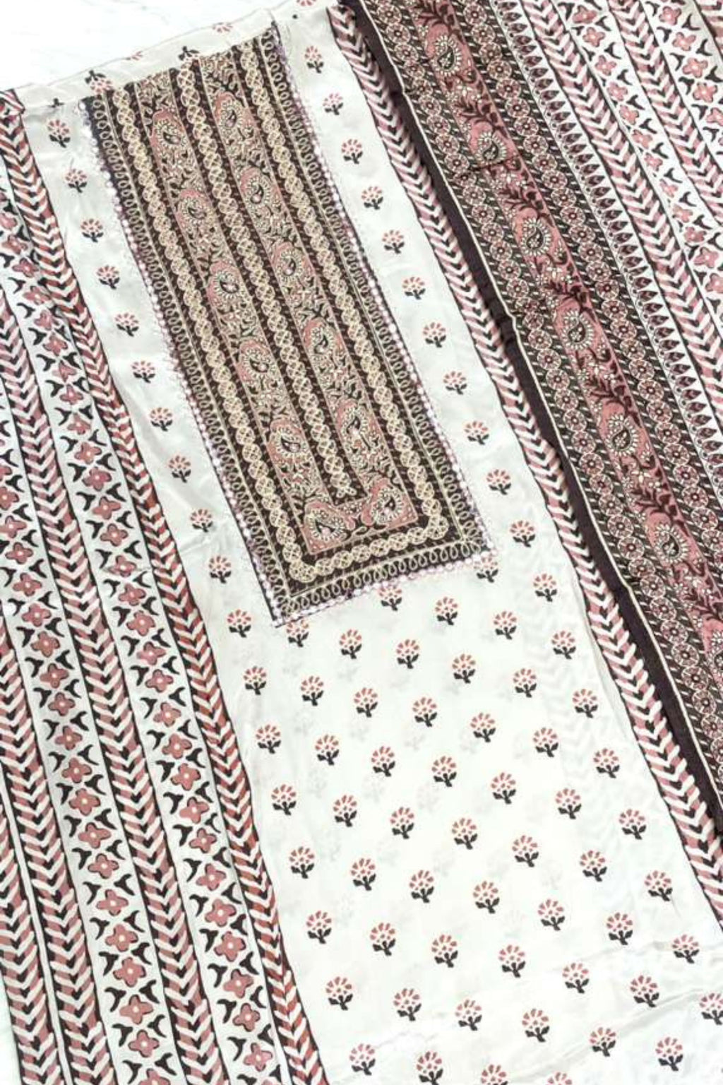 Royal Touch: Embroidered Crepe Series