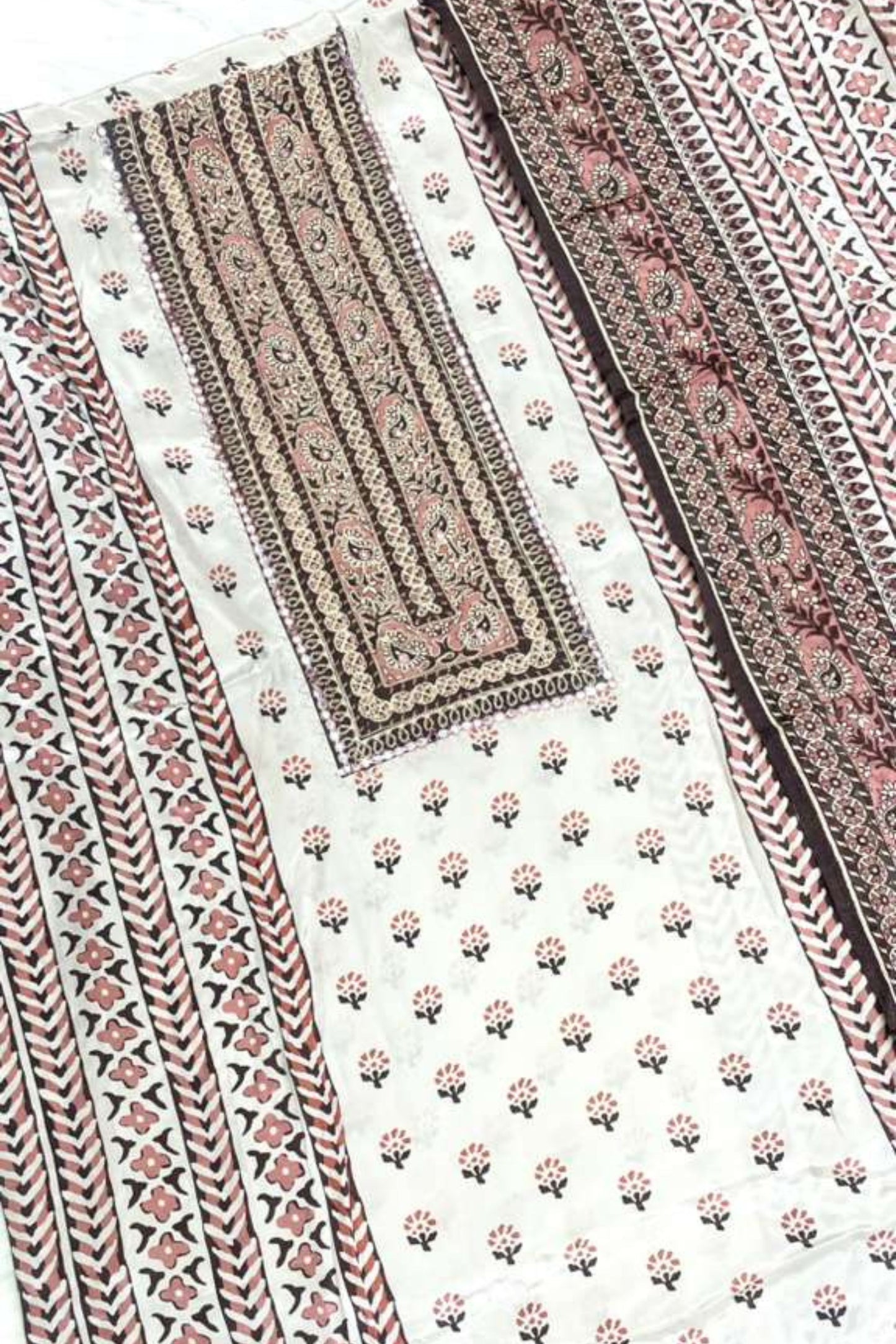 Royal Touch: Embroidered Crepe Series