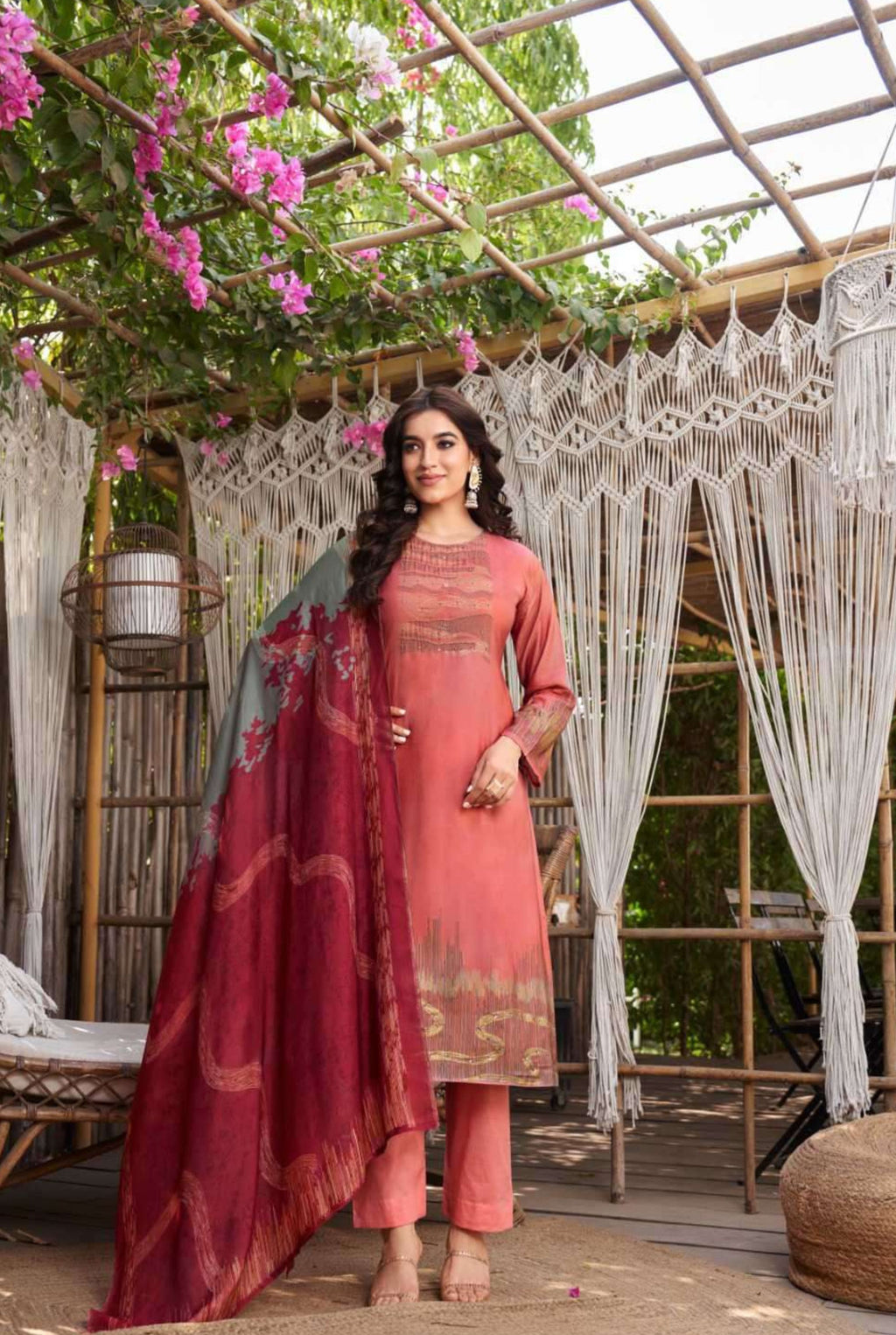 Muslin Graceful Designer Edit