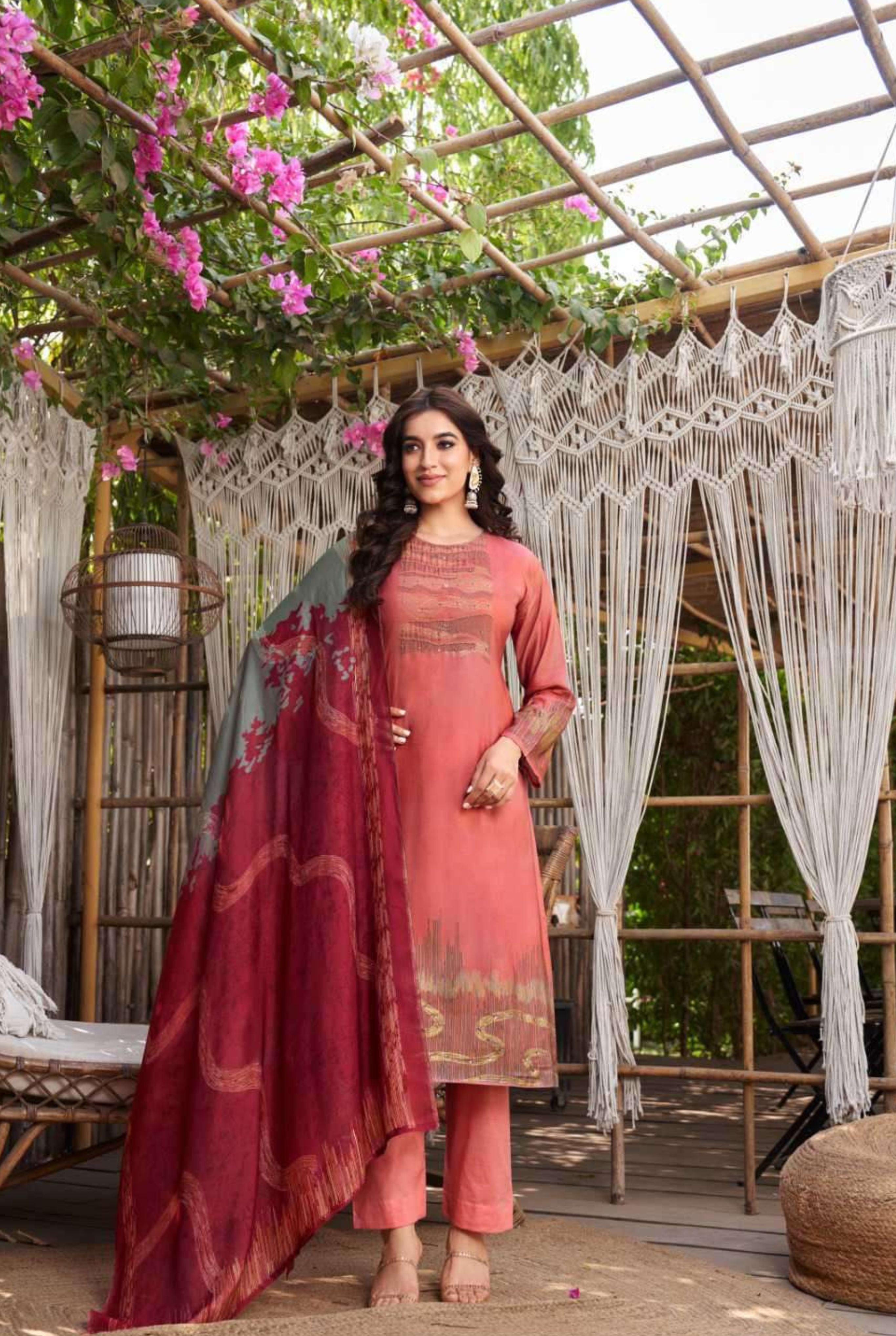 Muslin Graceful Designer Edit