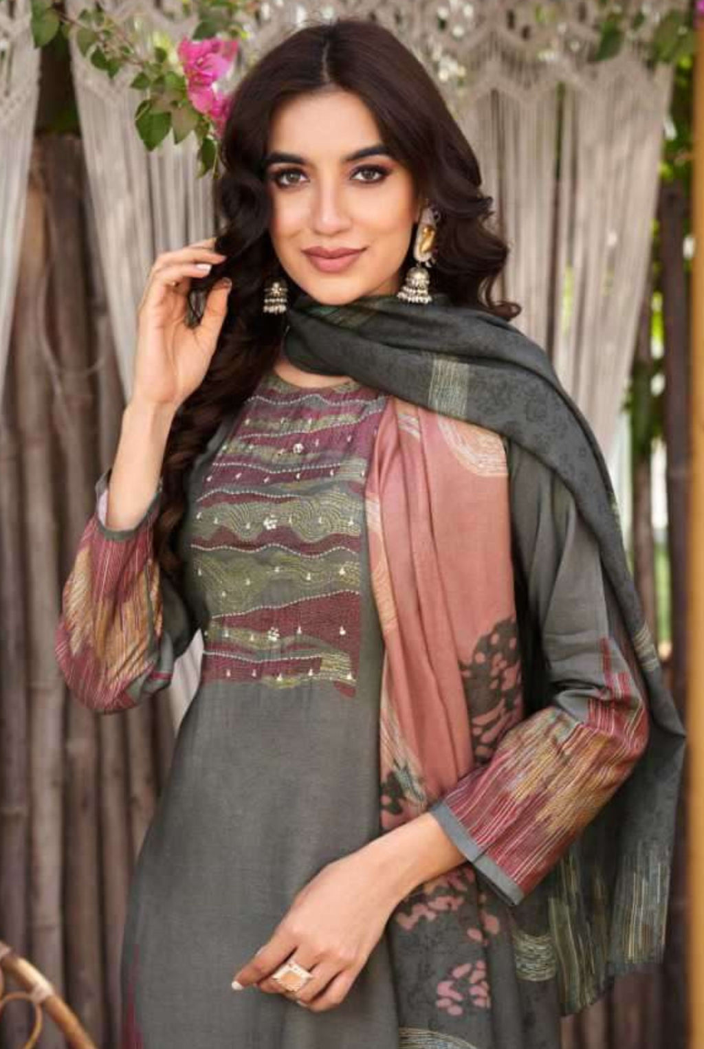 Muslin Graceful Designer Edit