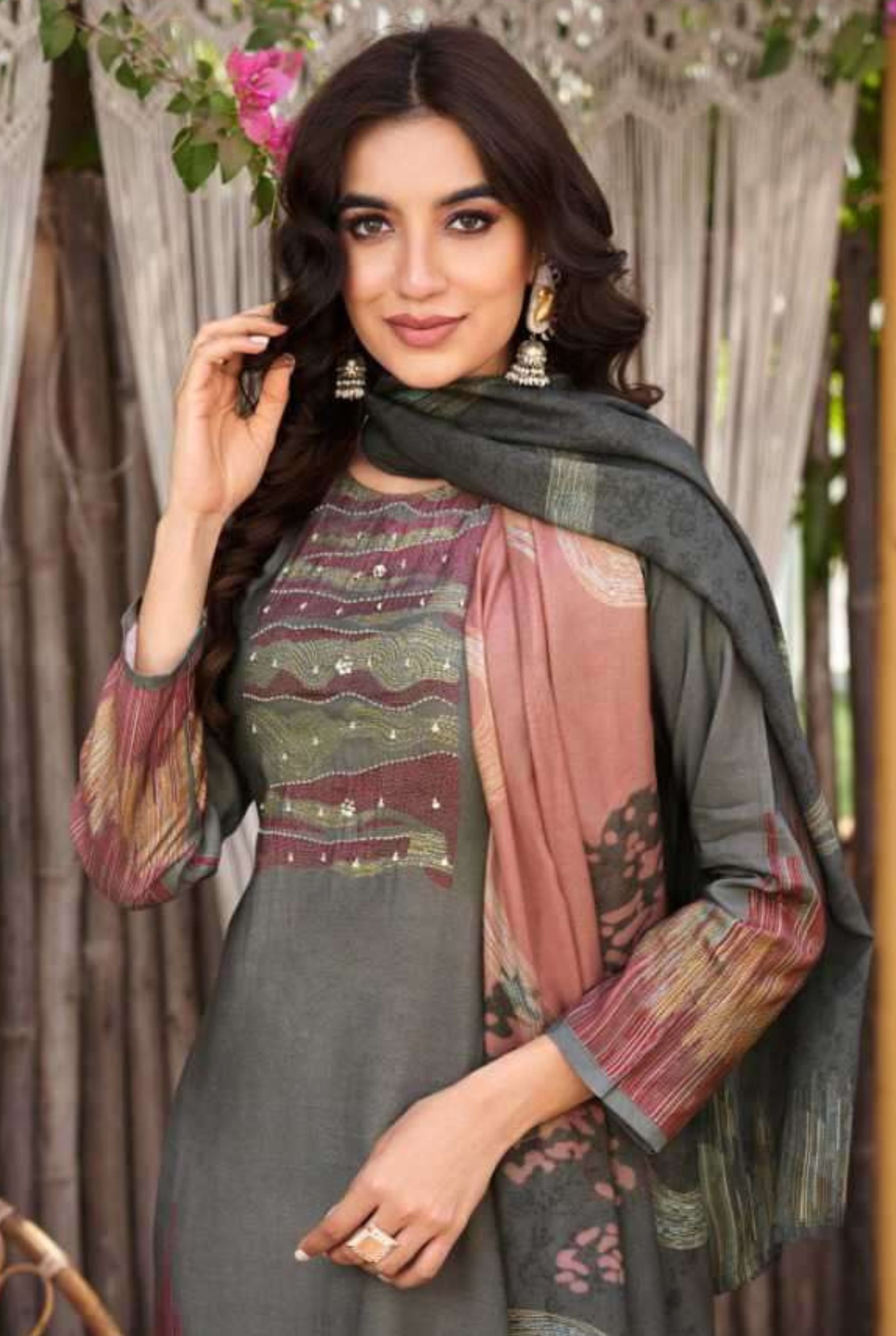 Muslin Graceful Designer Edit