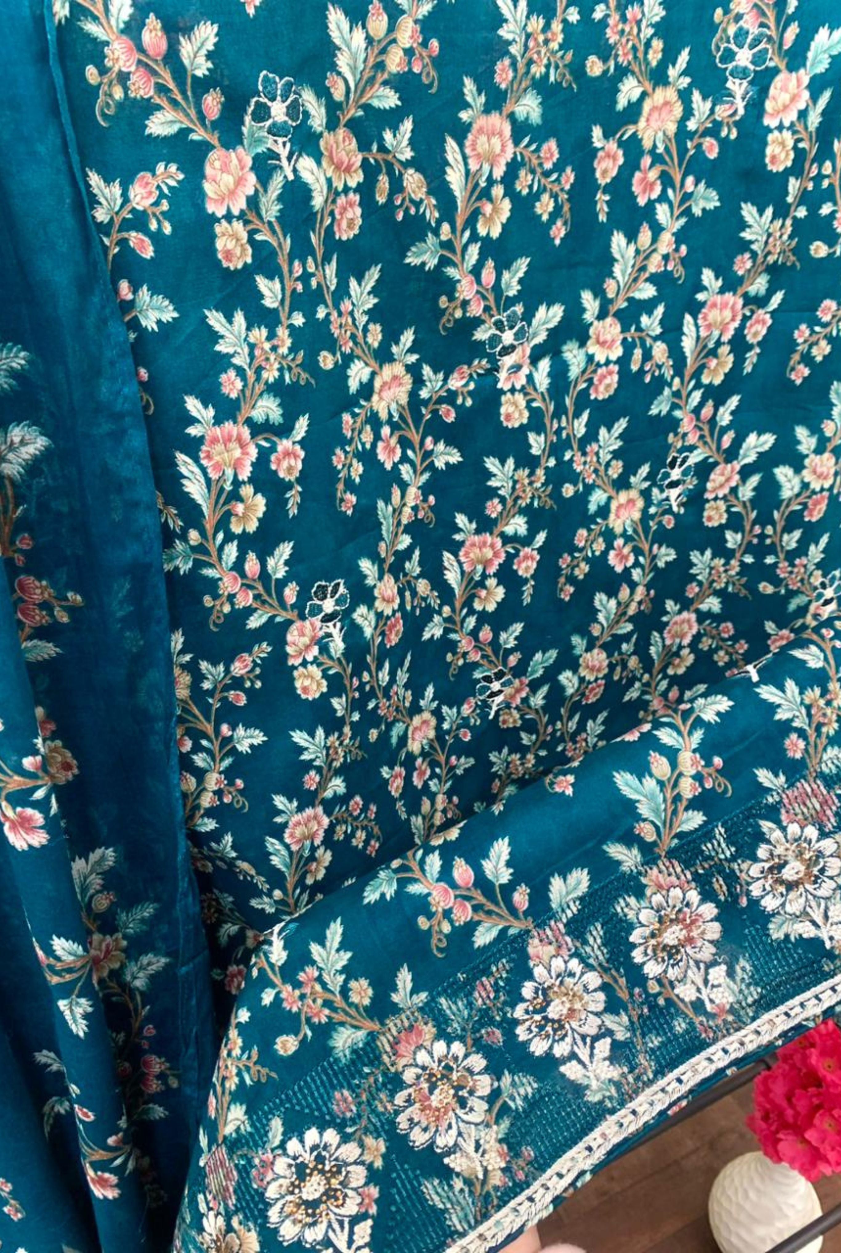 Cotton Floral Elegance Set | 2001