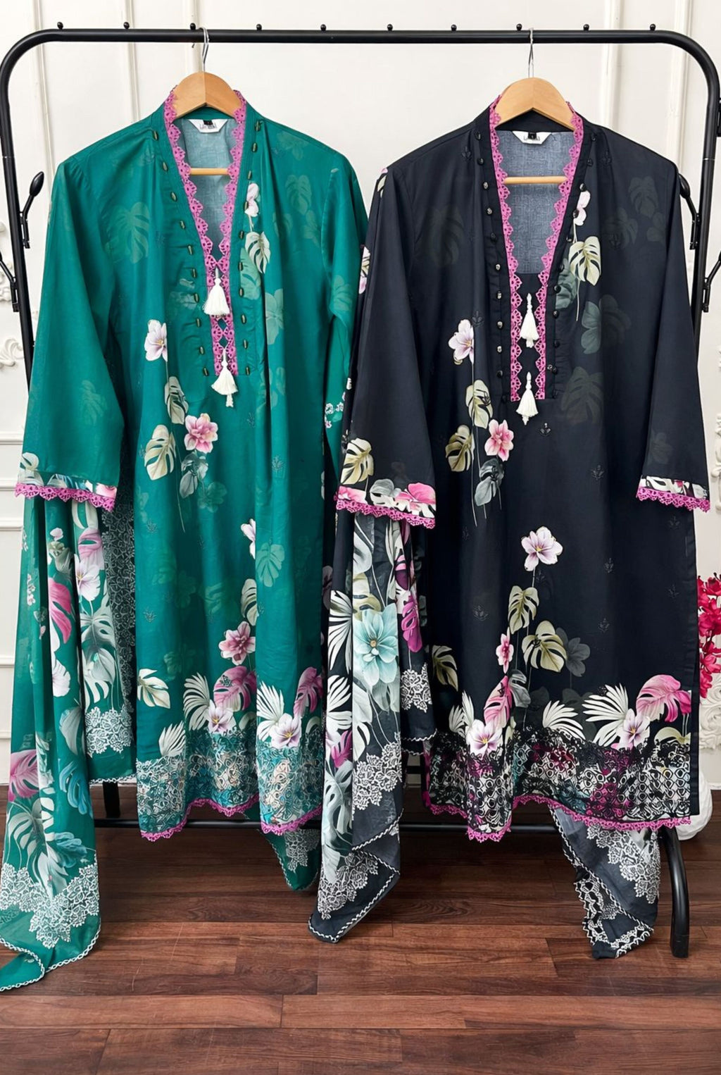 Floral Printed Kurta Set | 2201-2202