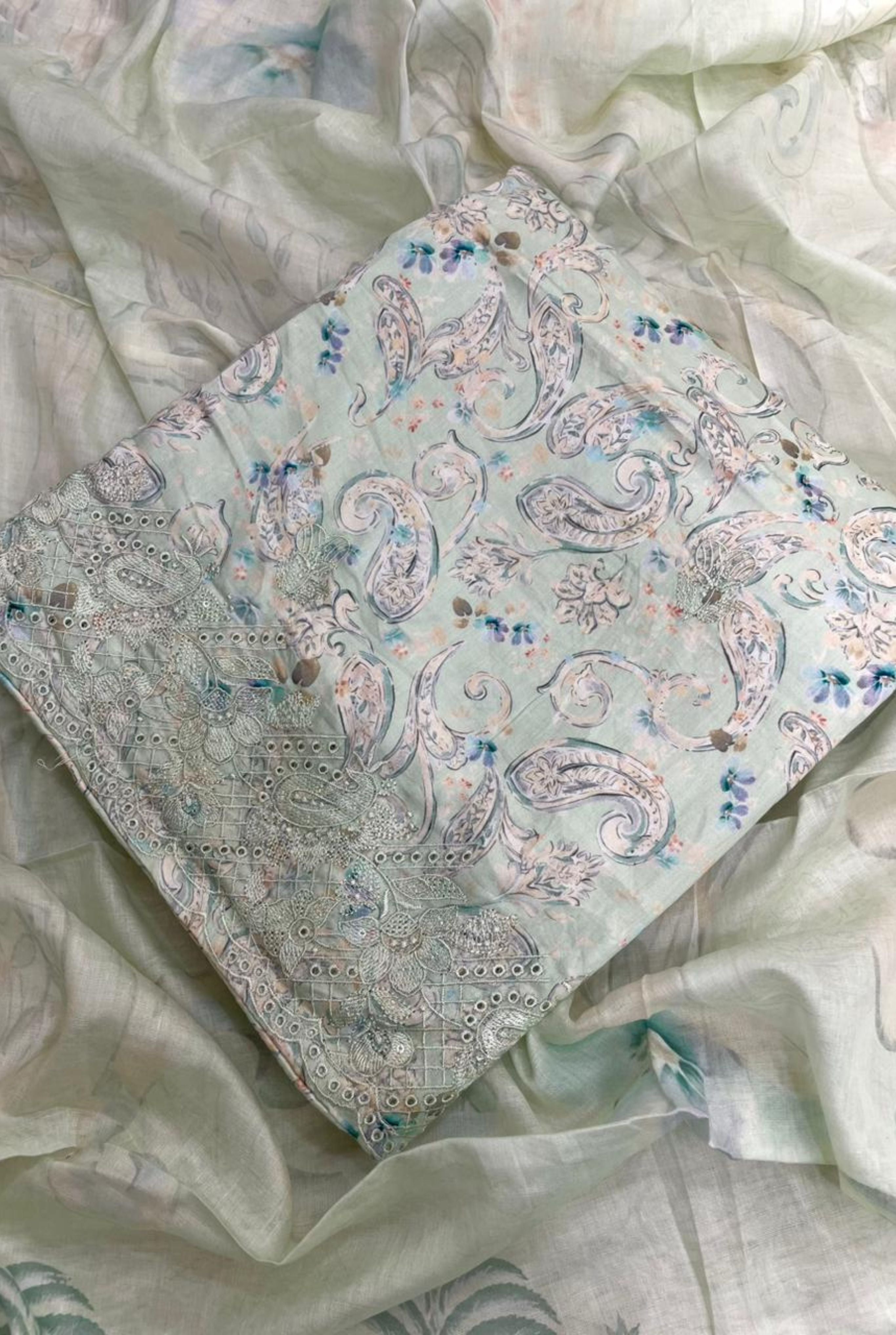 Graceful Pastel Cotton Set | 1801