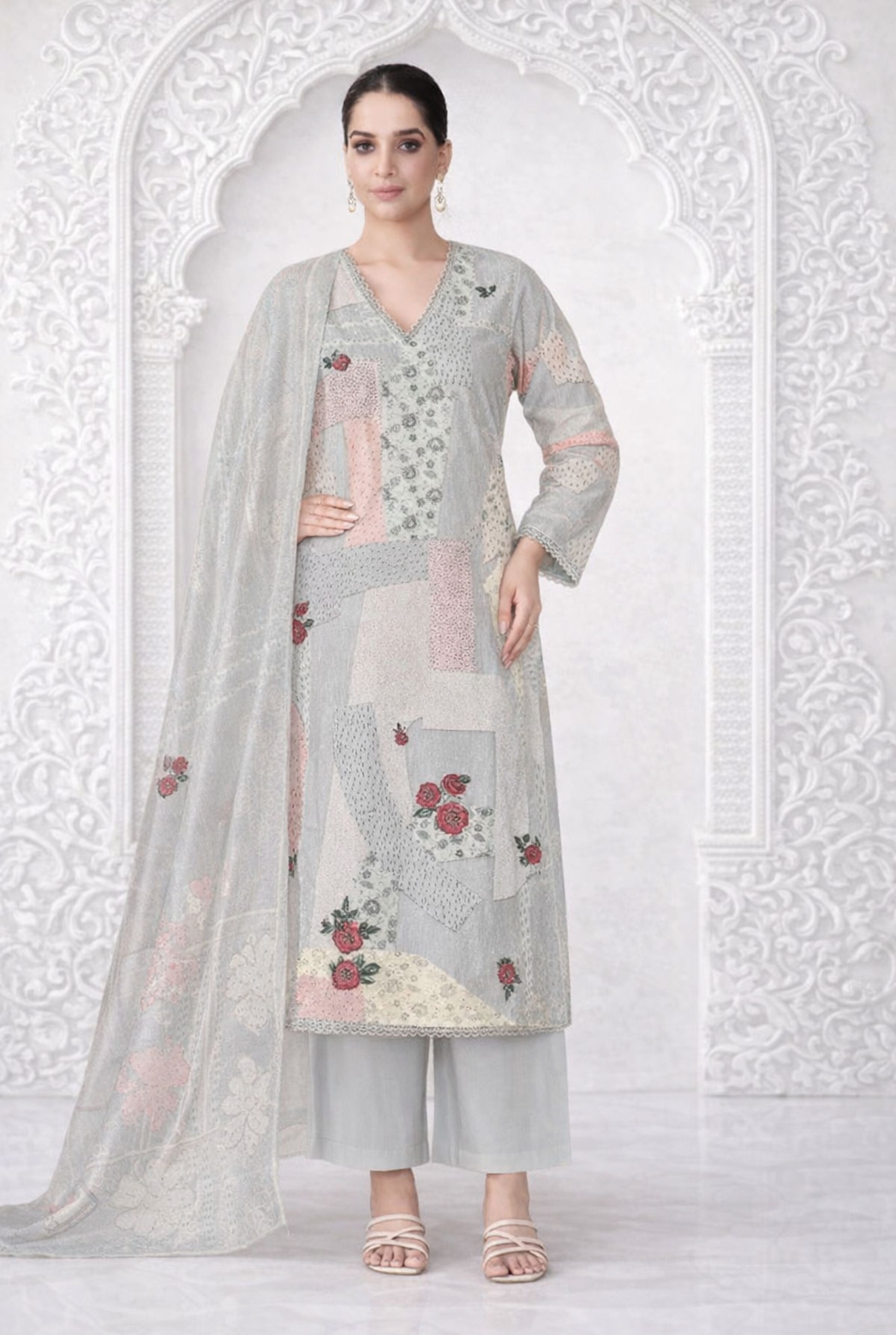 Suvya Lawn Cotton Set | 845 - 898