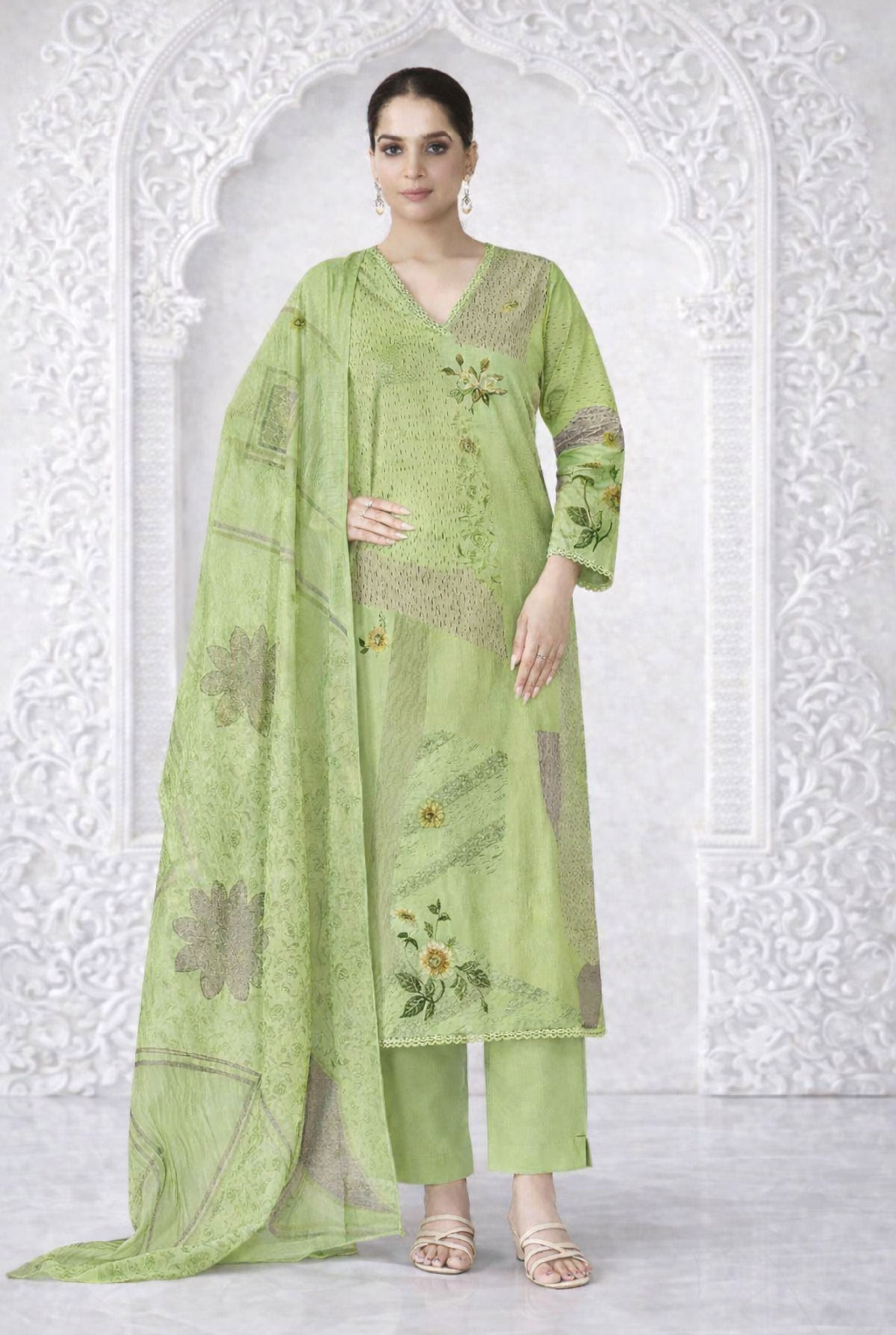 Suvya Lawn Cotton Set | 845 - 898