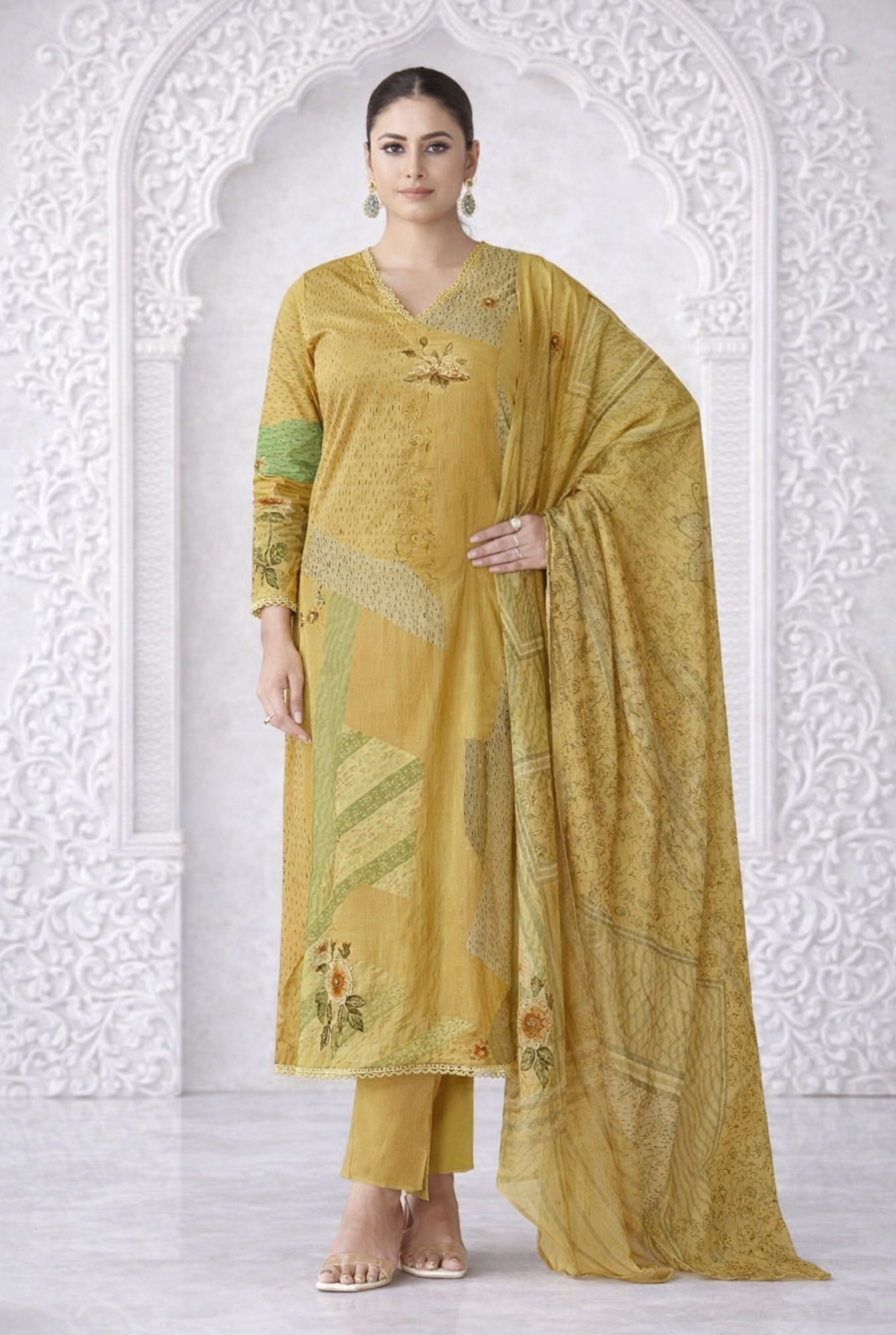 Suvya Lawn Cotton Set | 845 - 898