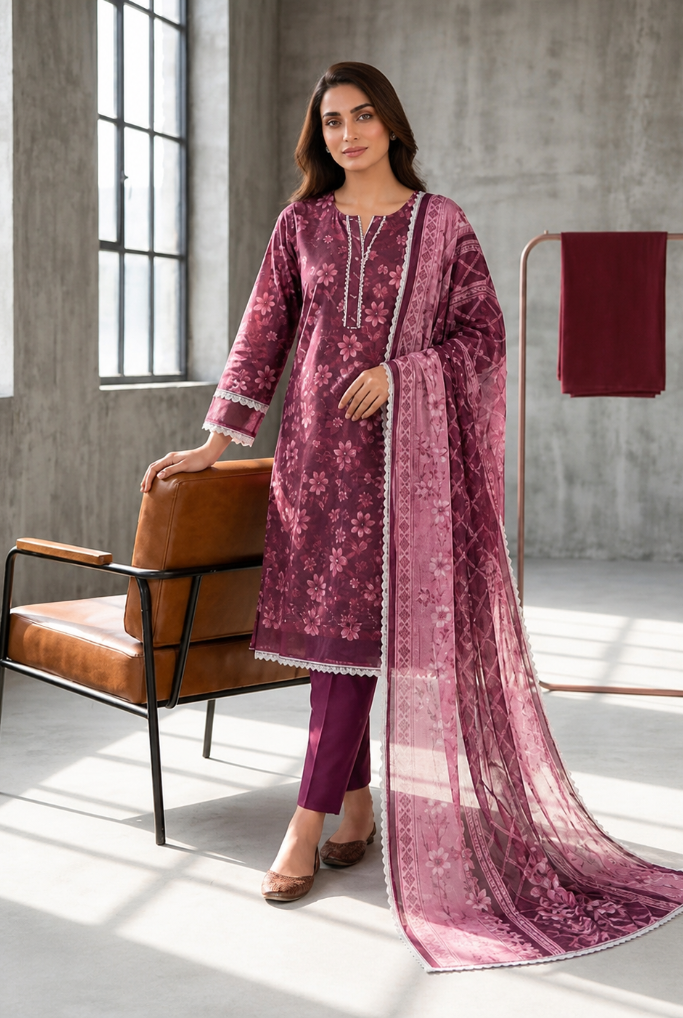 Refined Weave Embroidered Cotton Series | 1201 - 1204