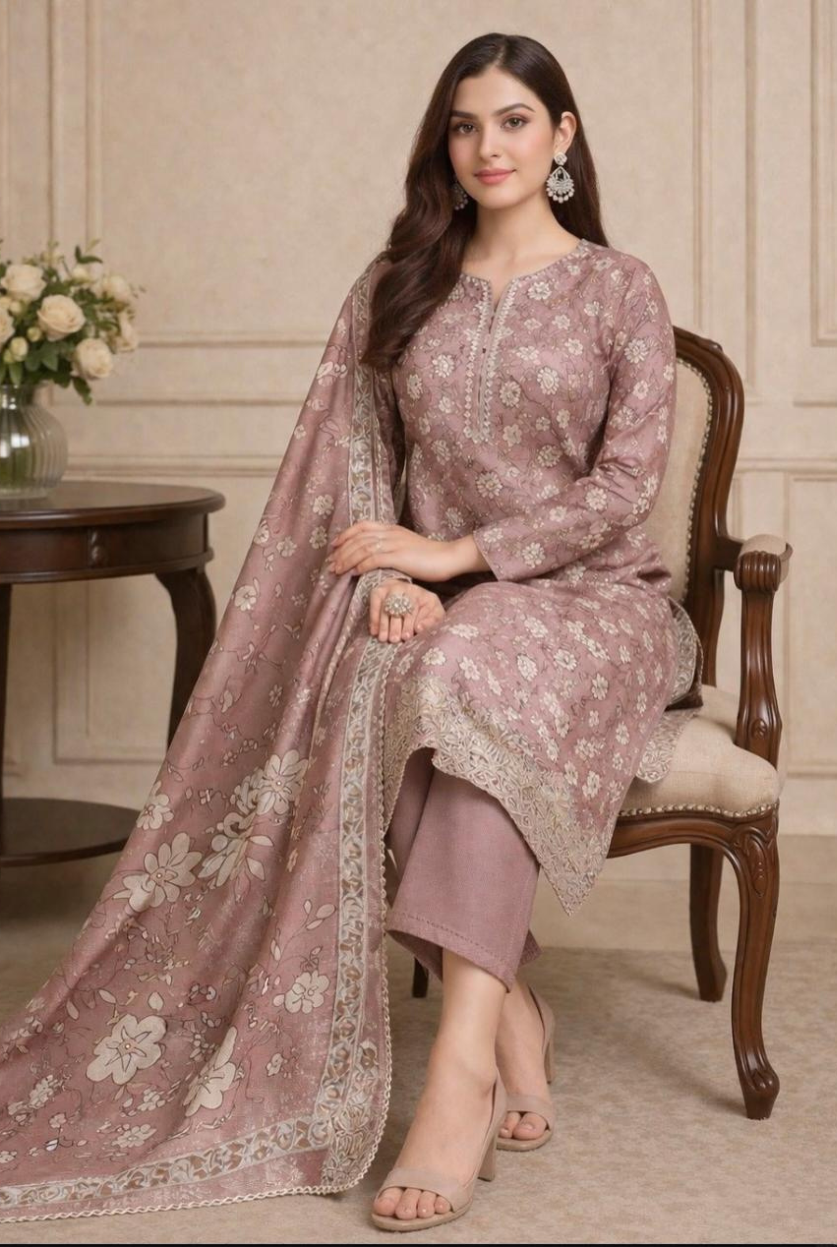 Fasana Florals Embroidered Cotton Collection