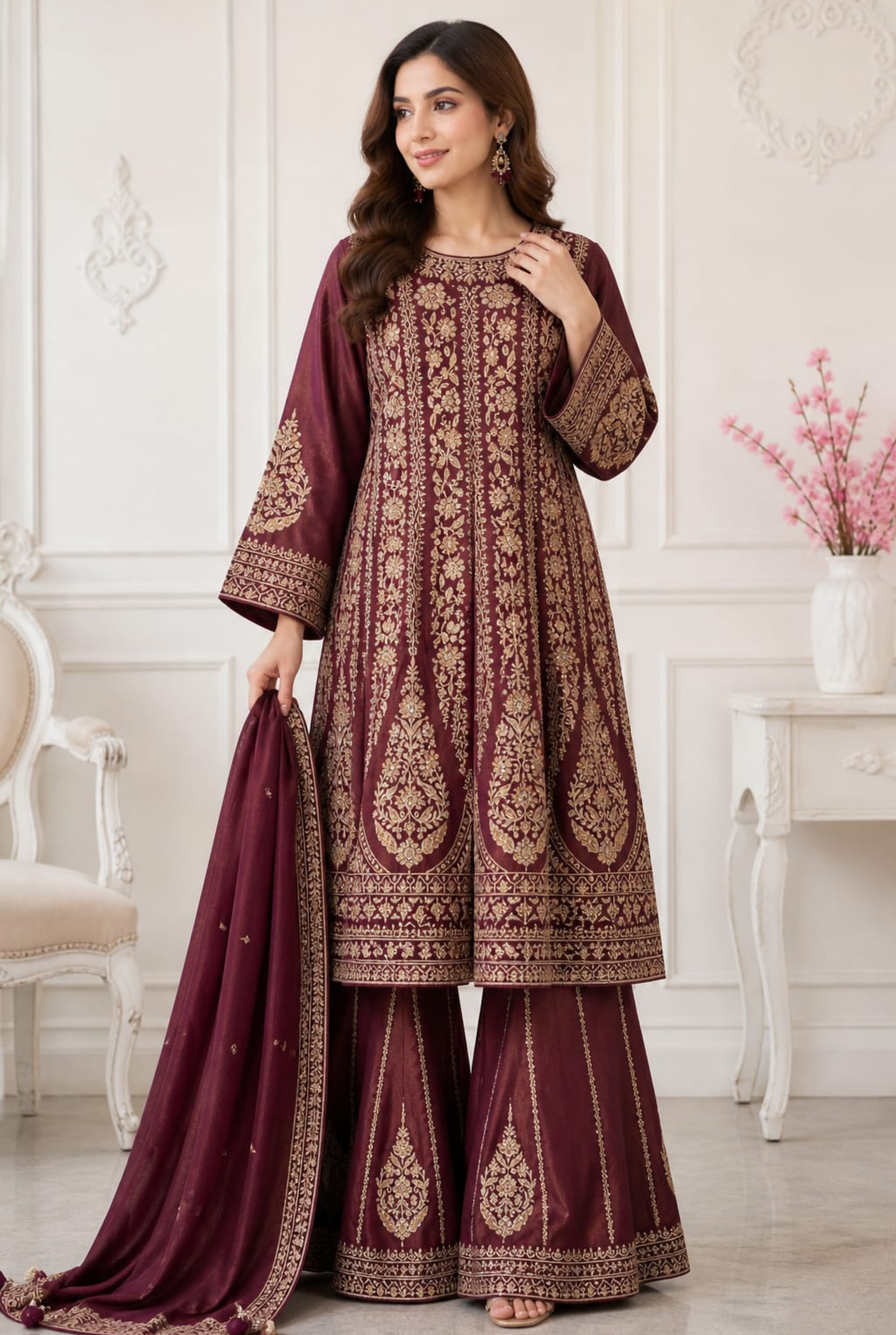 Shahi Noor Bridal Sharara | 3001