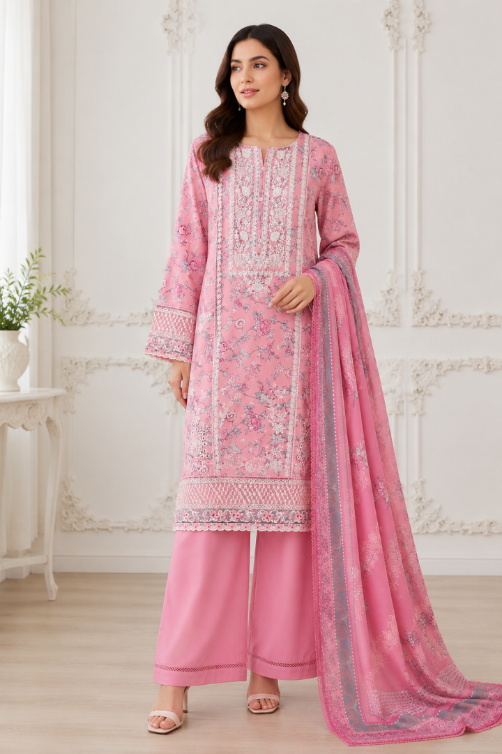The Luxurious Lawn Edit | 6503