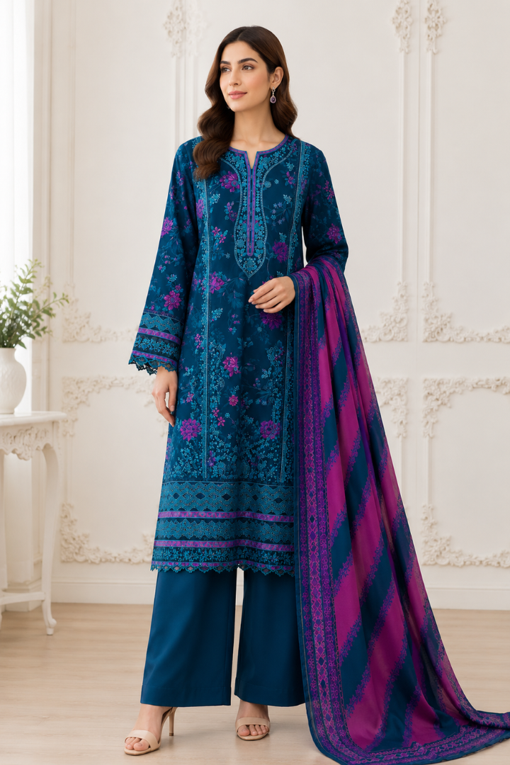 The Luxurious Lawn Edit | 6504