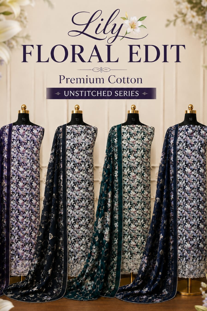 Elegant Lily Floral Edit Soft Floral Stunning Shades | 2470-2473