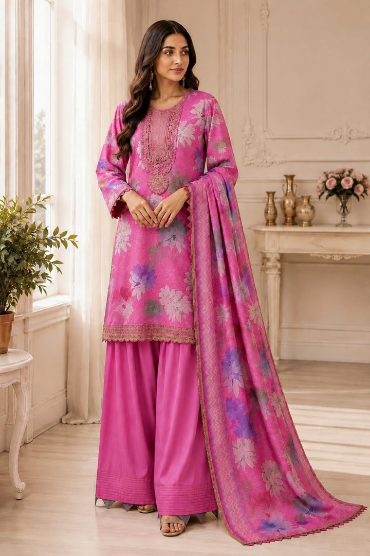 Peony Bloom Farshi Shalwar Series | 4250
