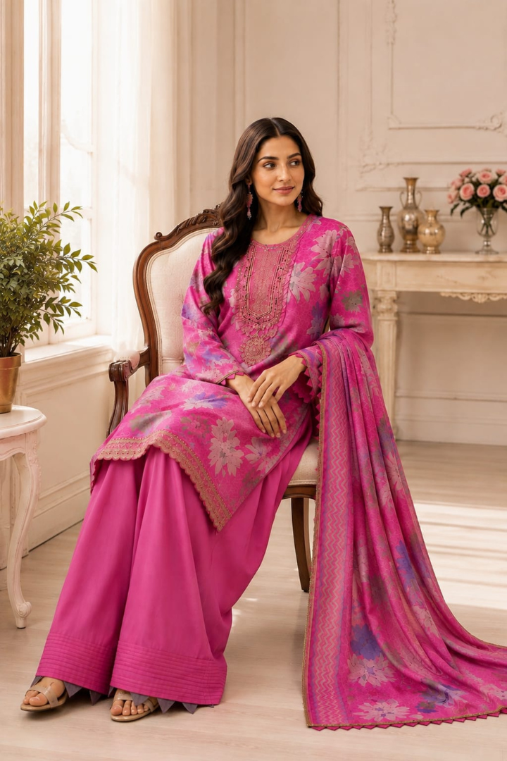 Peony Bloom Farshi Shalwar Series | 4250