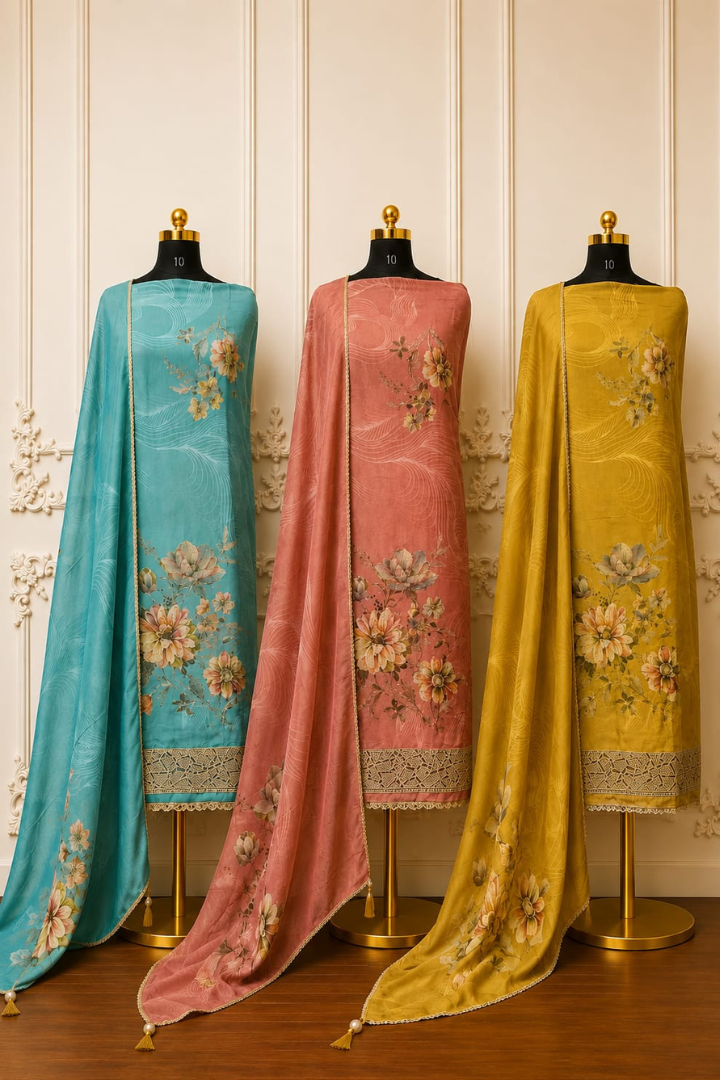 Gulrukh The Premium Muslin Collection | 612-614