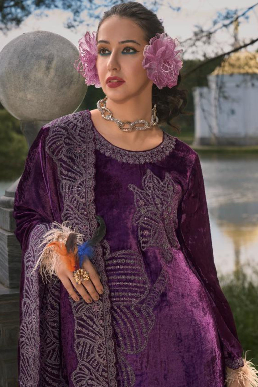 Festive Glam - The Makhmal Edit