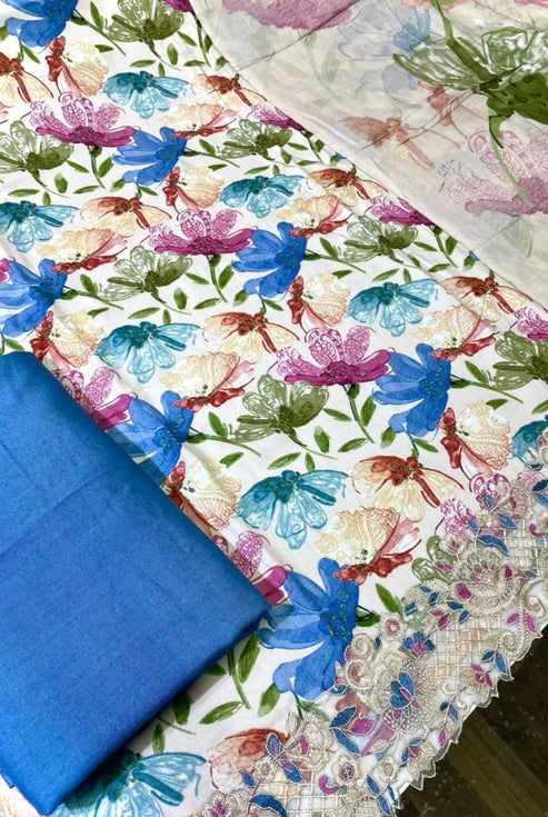 Classic Pashmina Designer Wear || 1004