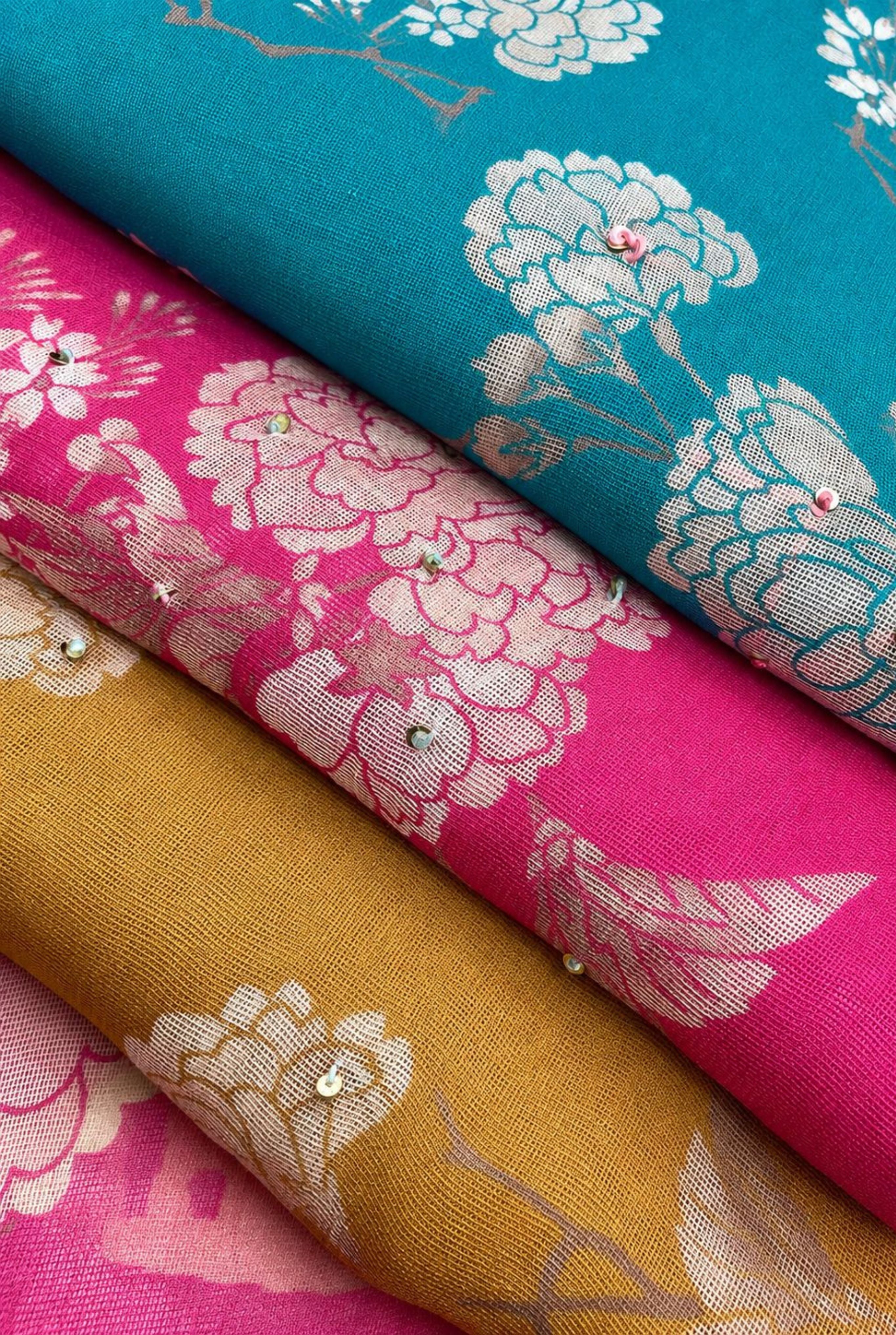 Soft Botanical Peony Pattern | 6604 - 6606