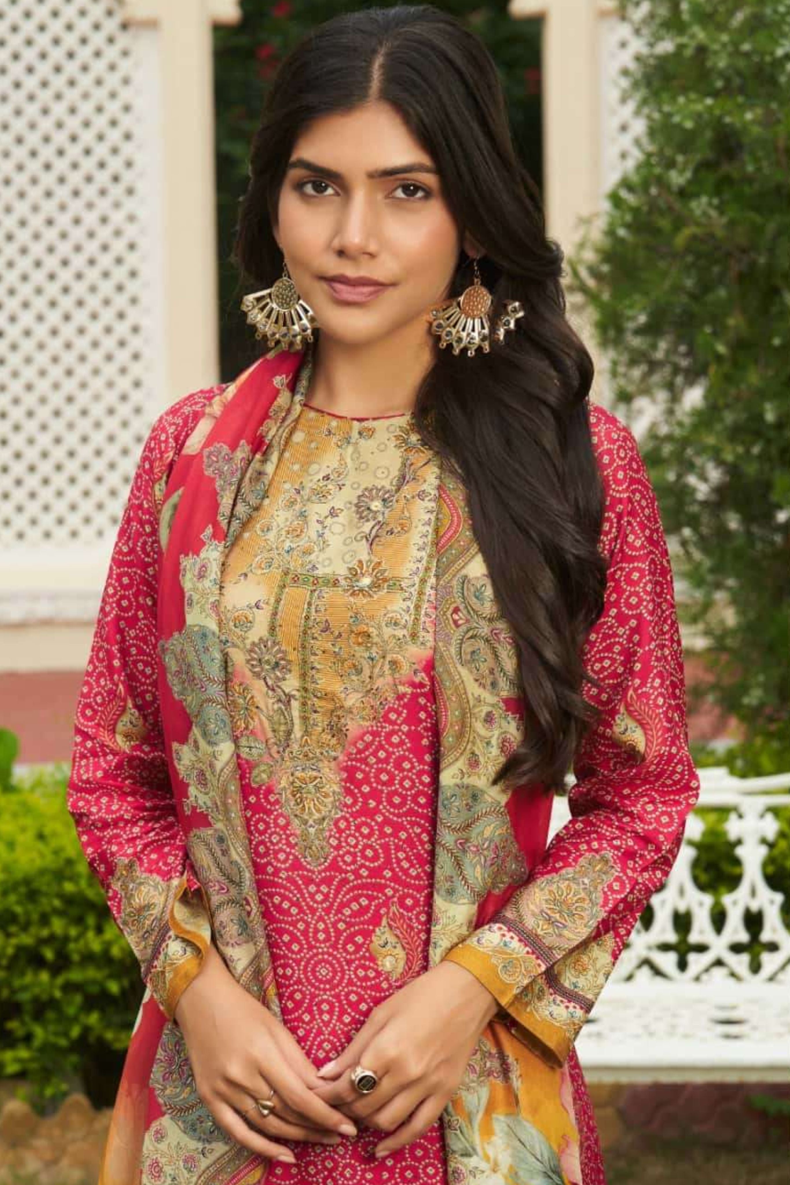 Graceful Muslin Artistry Set