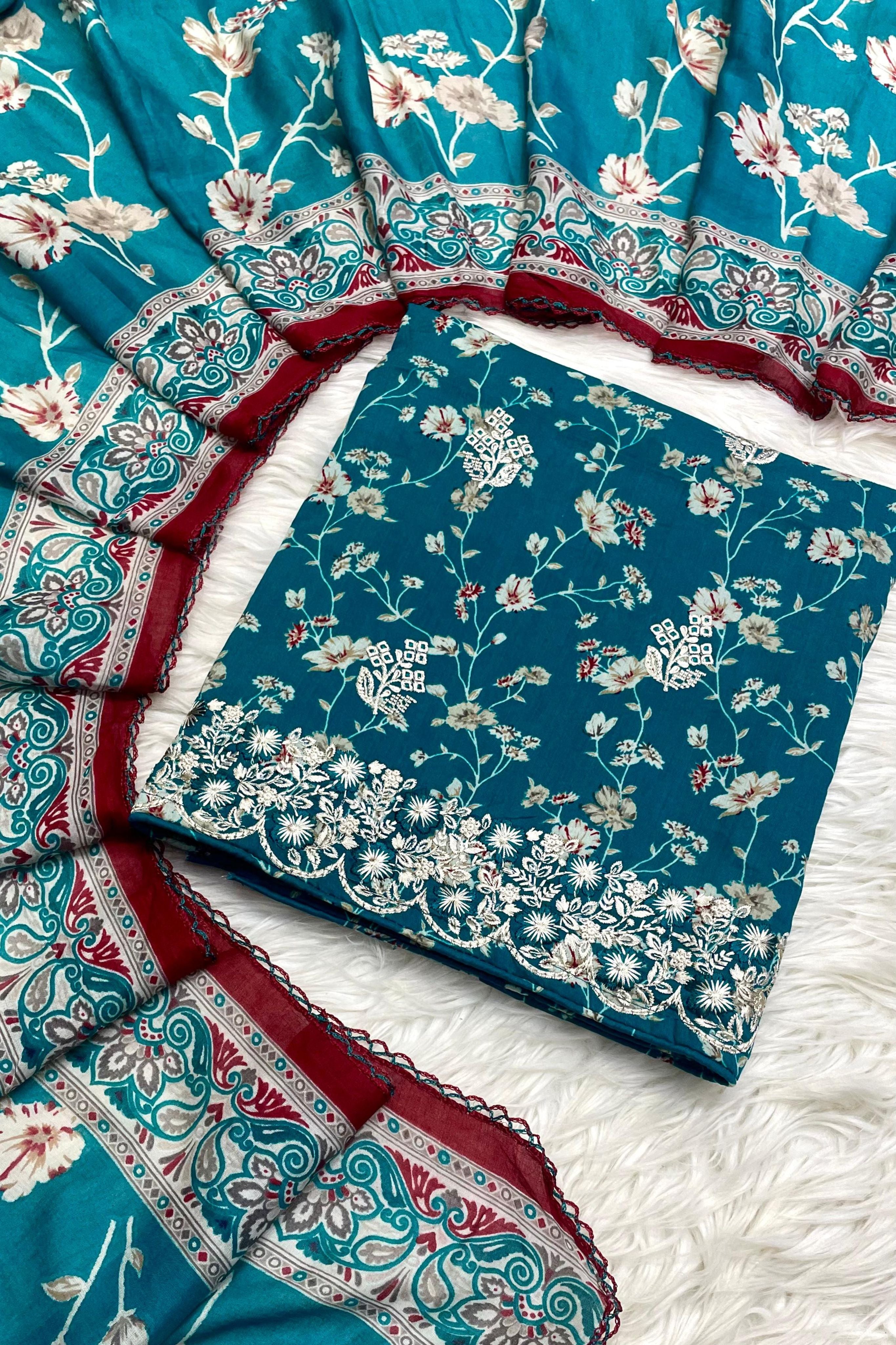 EXCLUSIVE EMBROIDERED LUXURIOUS SOFT COTTON PERFECTION