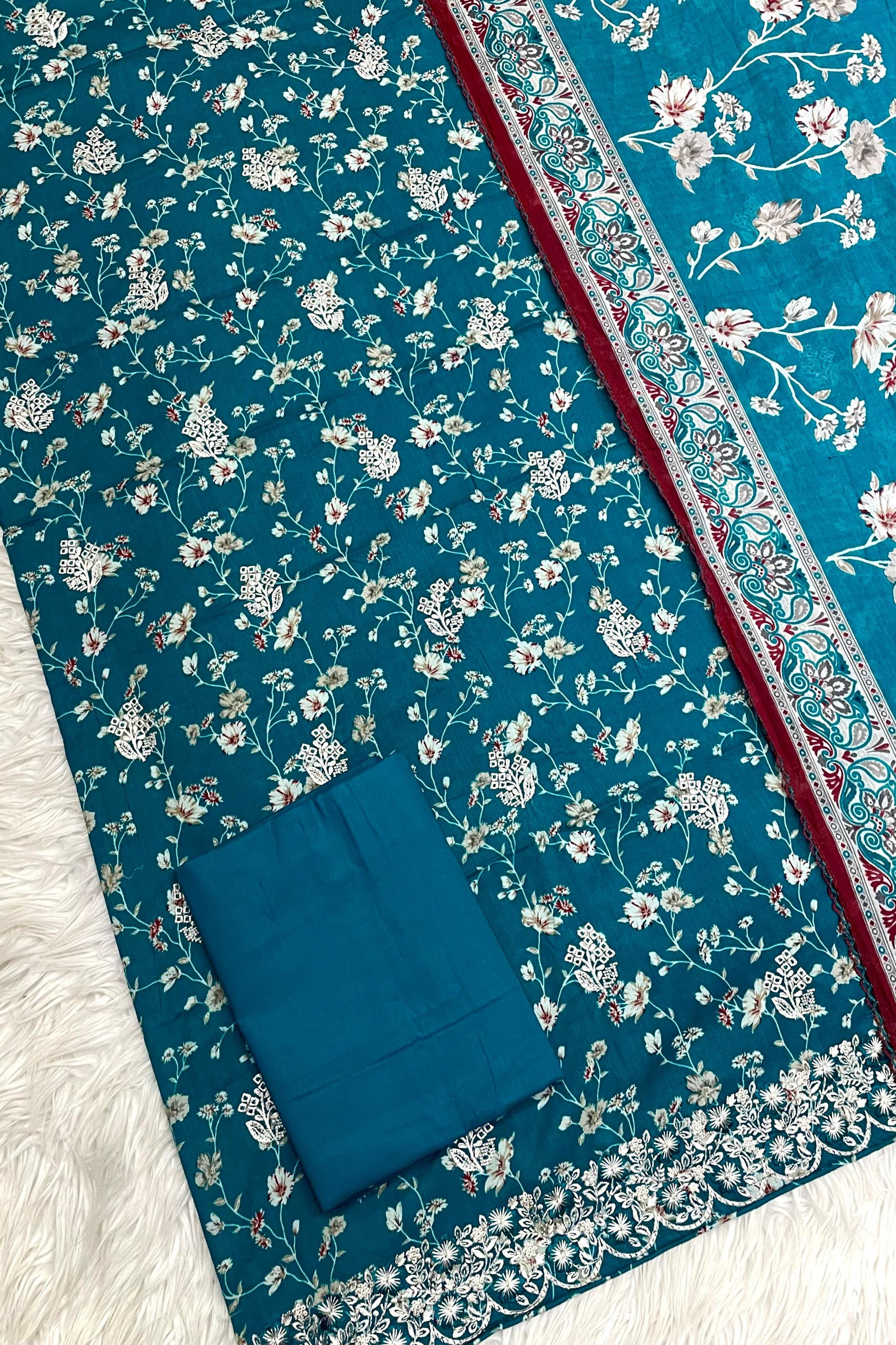 EXCLUSIVE EMBROIDERED LUXURIOUS SOFT COTTON PERFECTION