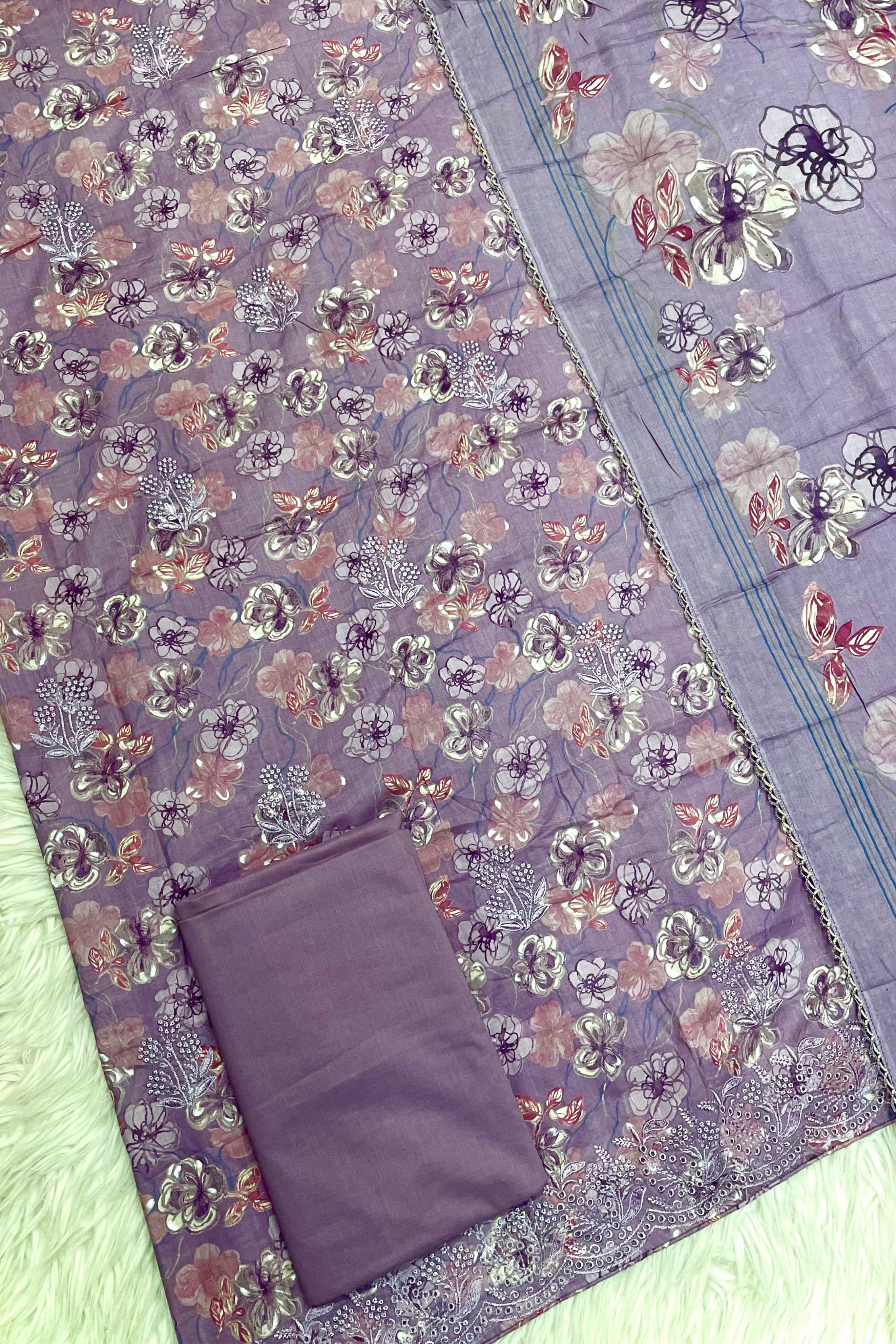 EXCLUSIVE EMBROIDERED LUXURIOUS SOFT COTTON PERFECTION