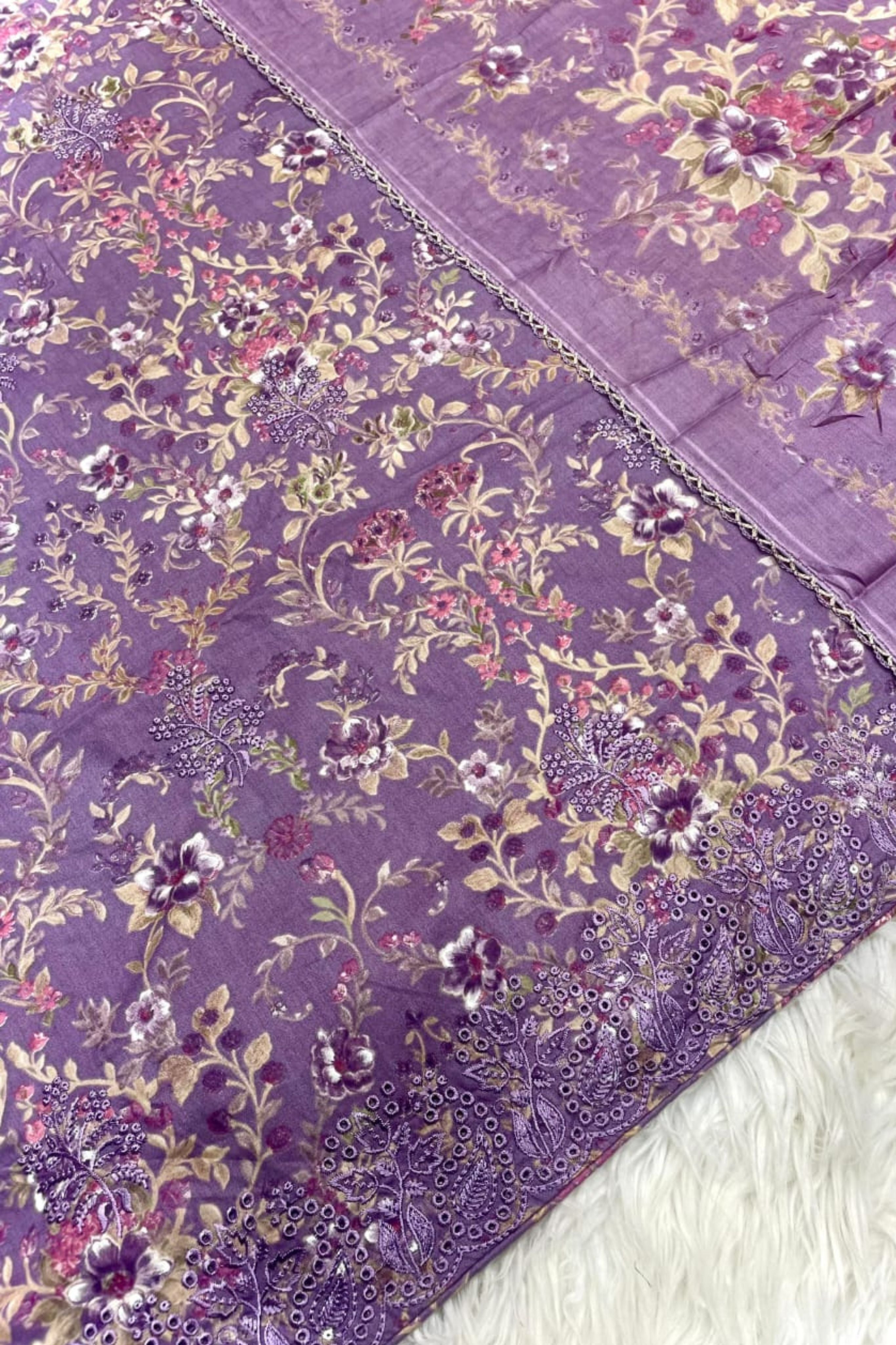 EXCLUSIVE EMBROIDERED LUXURIOUS SOFT COTTON PERFECTION